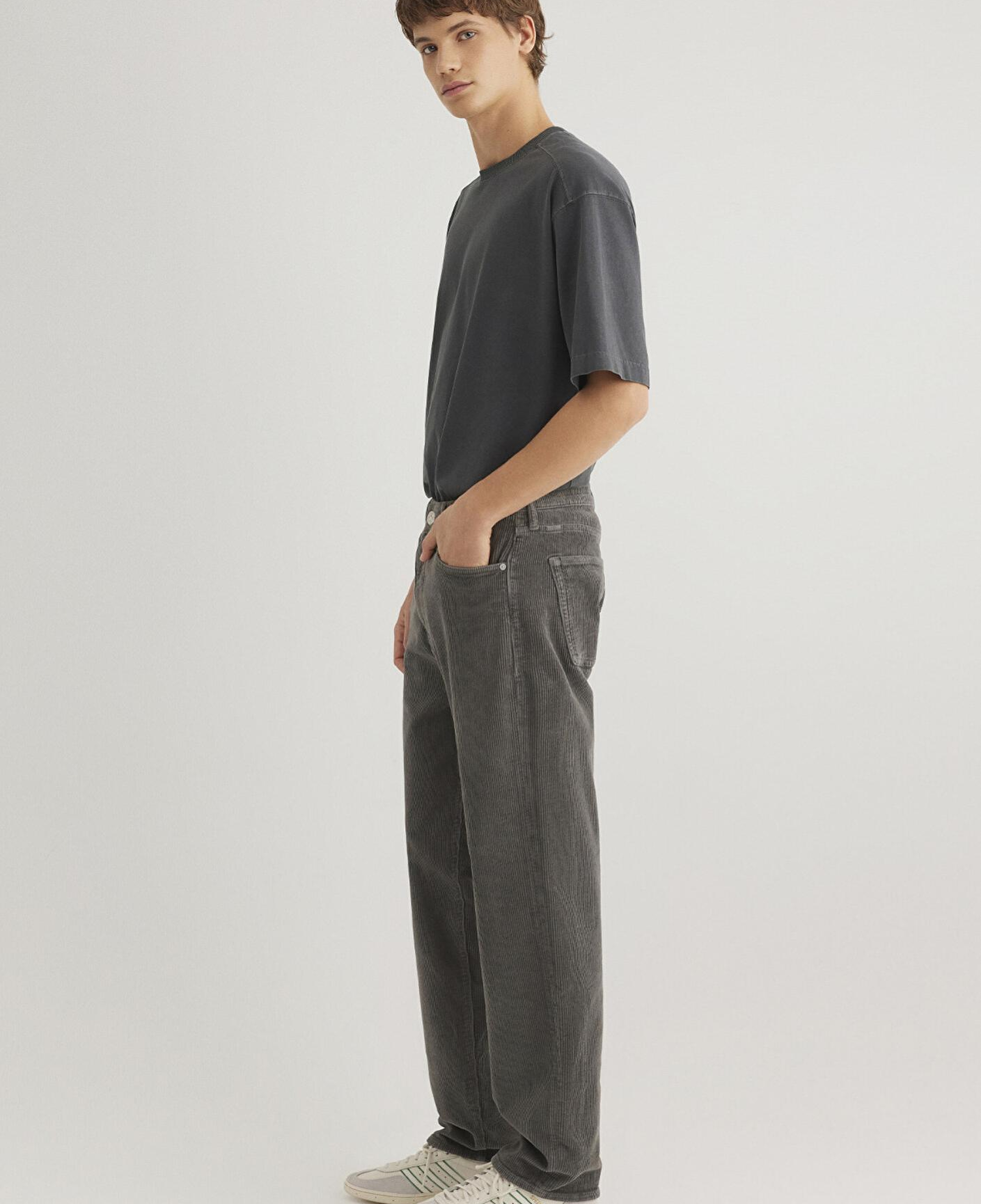 Mavi Toronto Street Antrasit Kadife Pantolon 0010289-88438