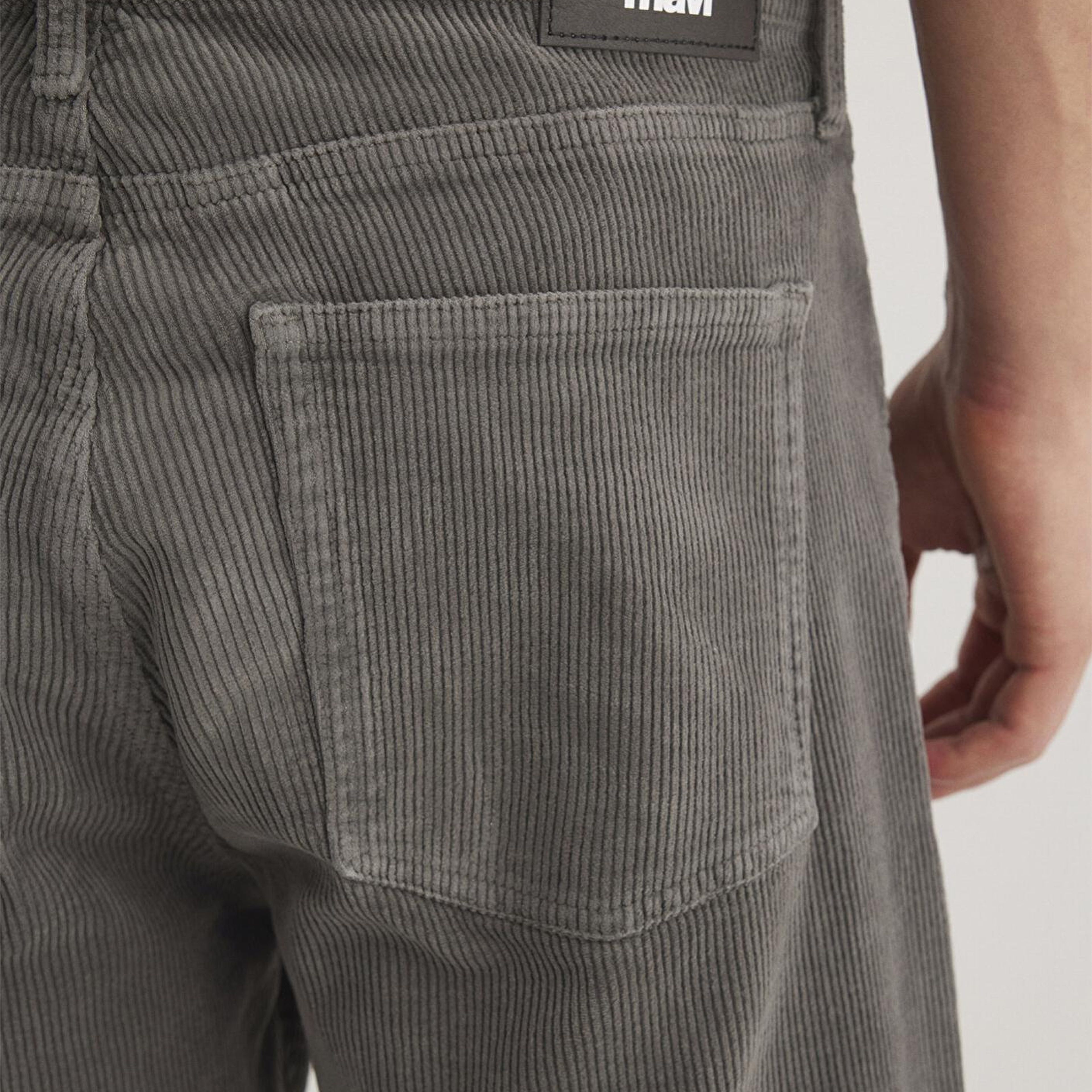 Mavi Toronto Street Antrasit Kadife Pantolon 0010289-88438