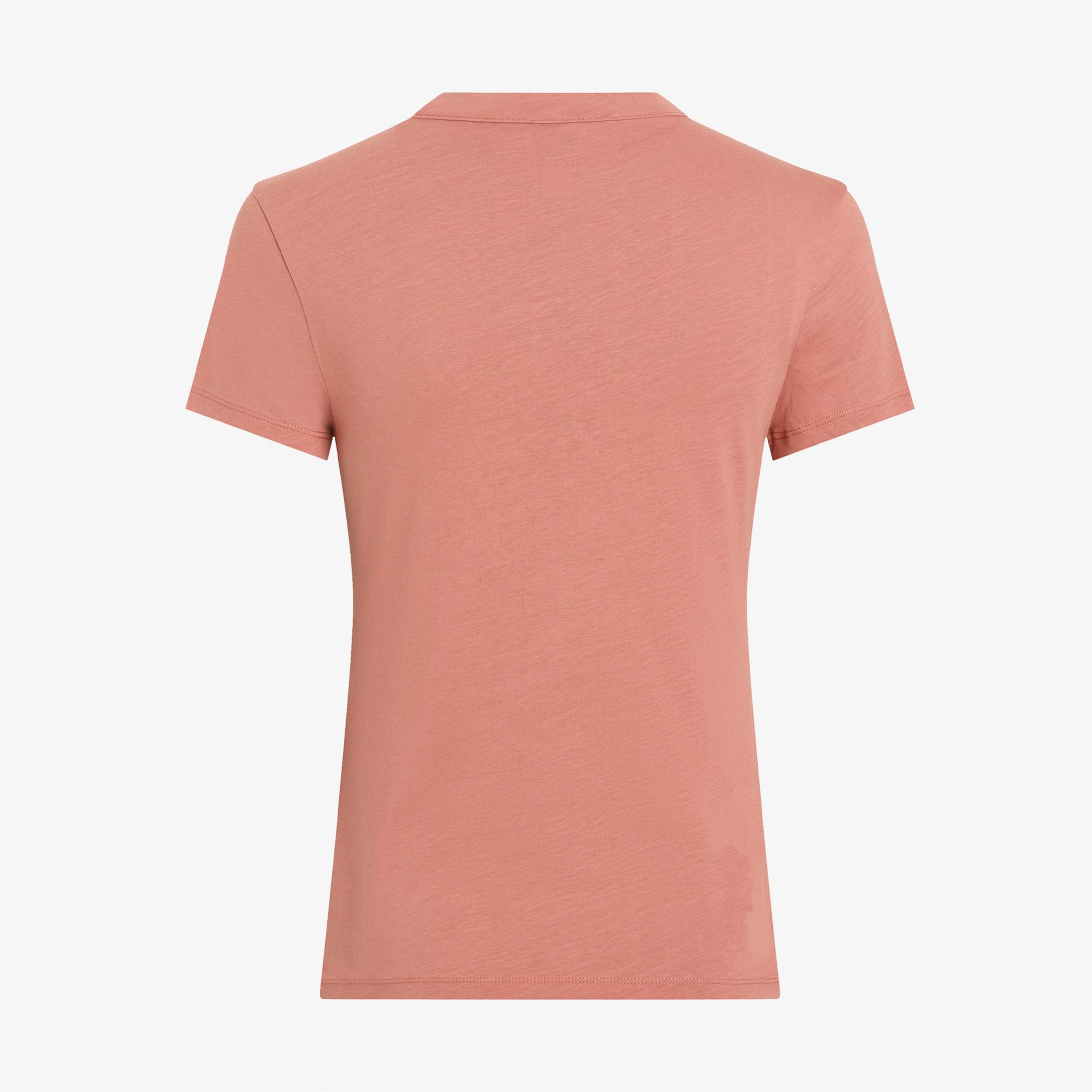 Calvin Klein Graphic Slim Kadın Pembe T-Shirt