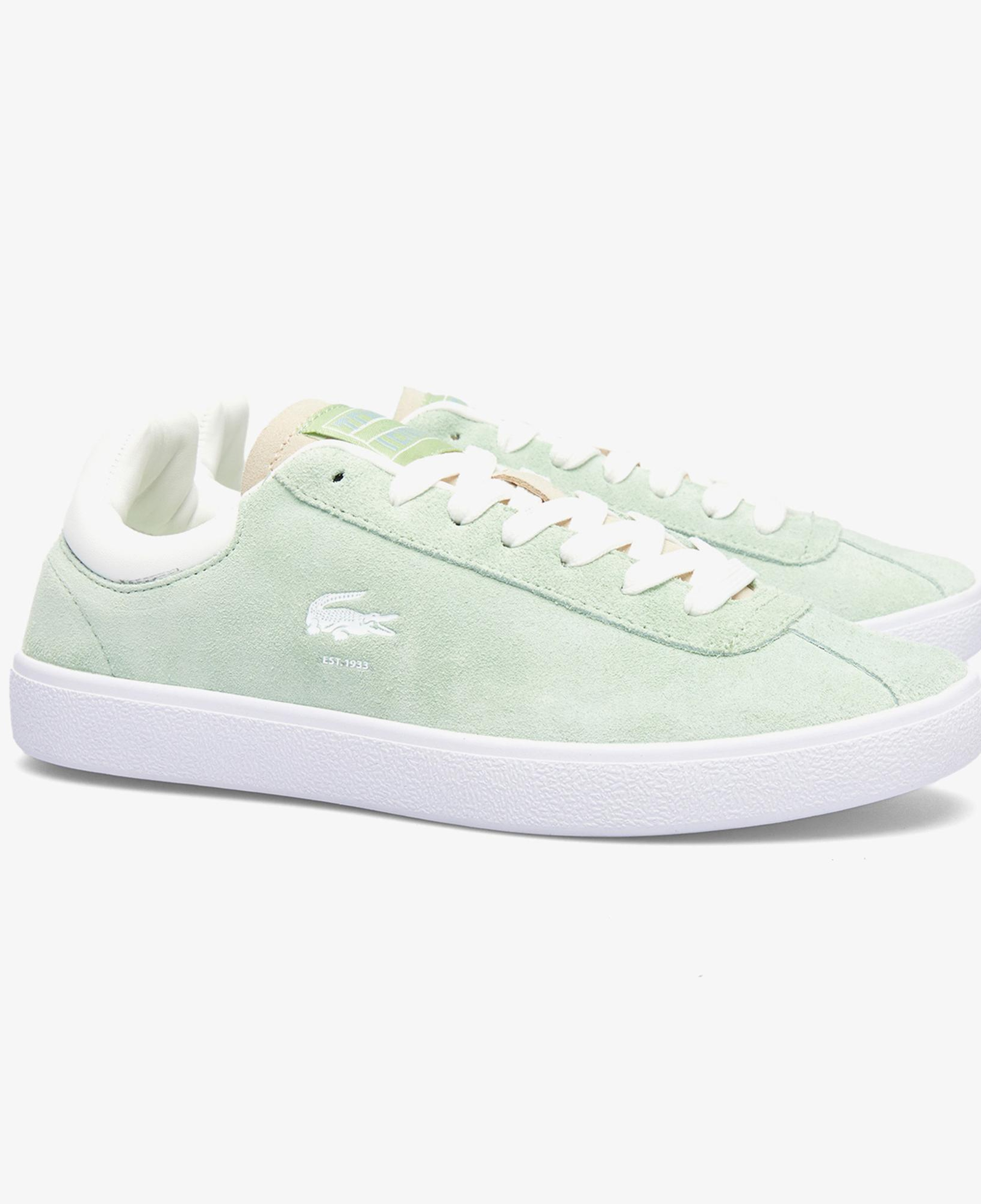 Lacoste Baseshot Kadın Açık Yeşil Sneaker