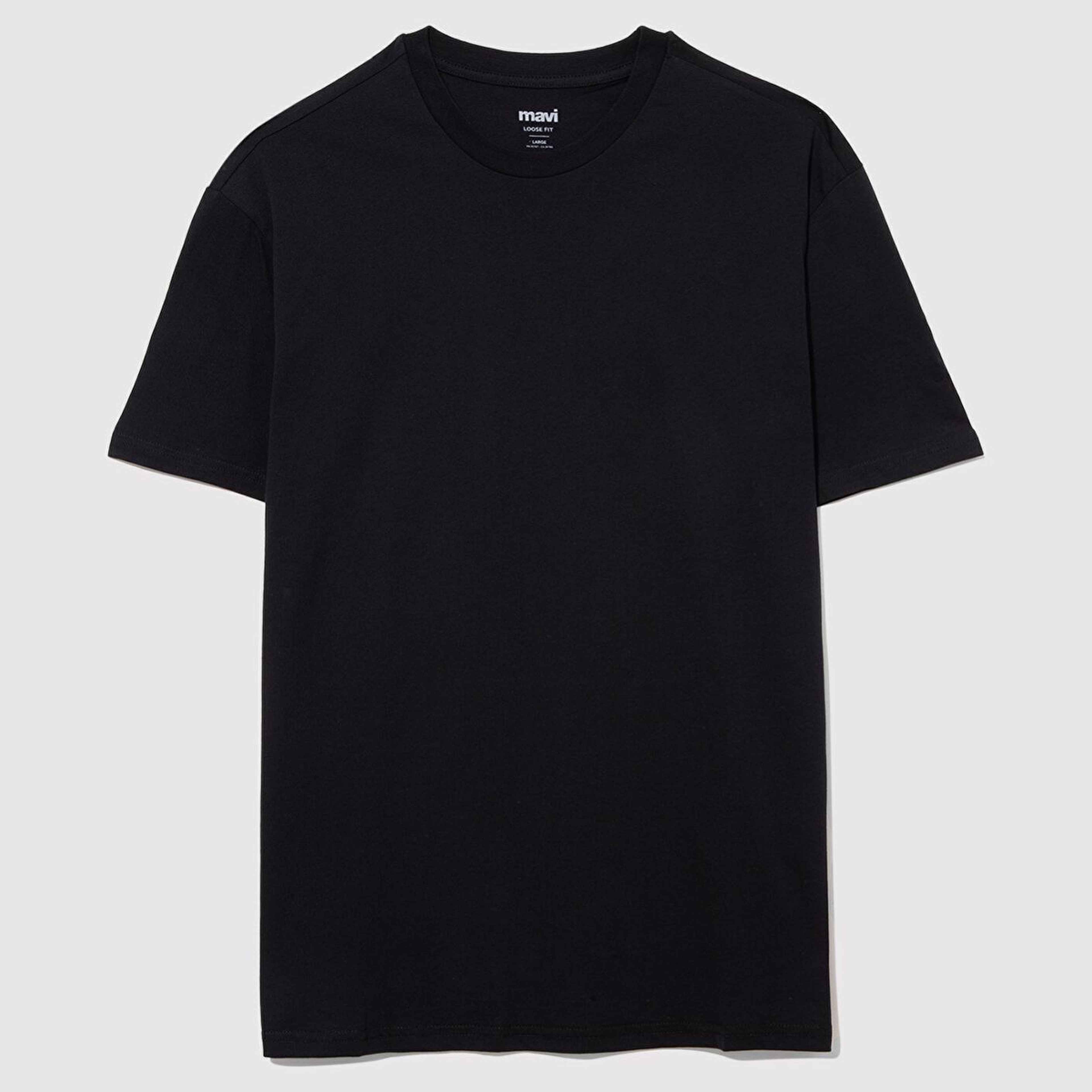 Mavi 2li Erkek Basic Tişört Loose Fit / Bol Rahat Kesim 0612317-900