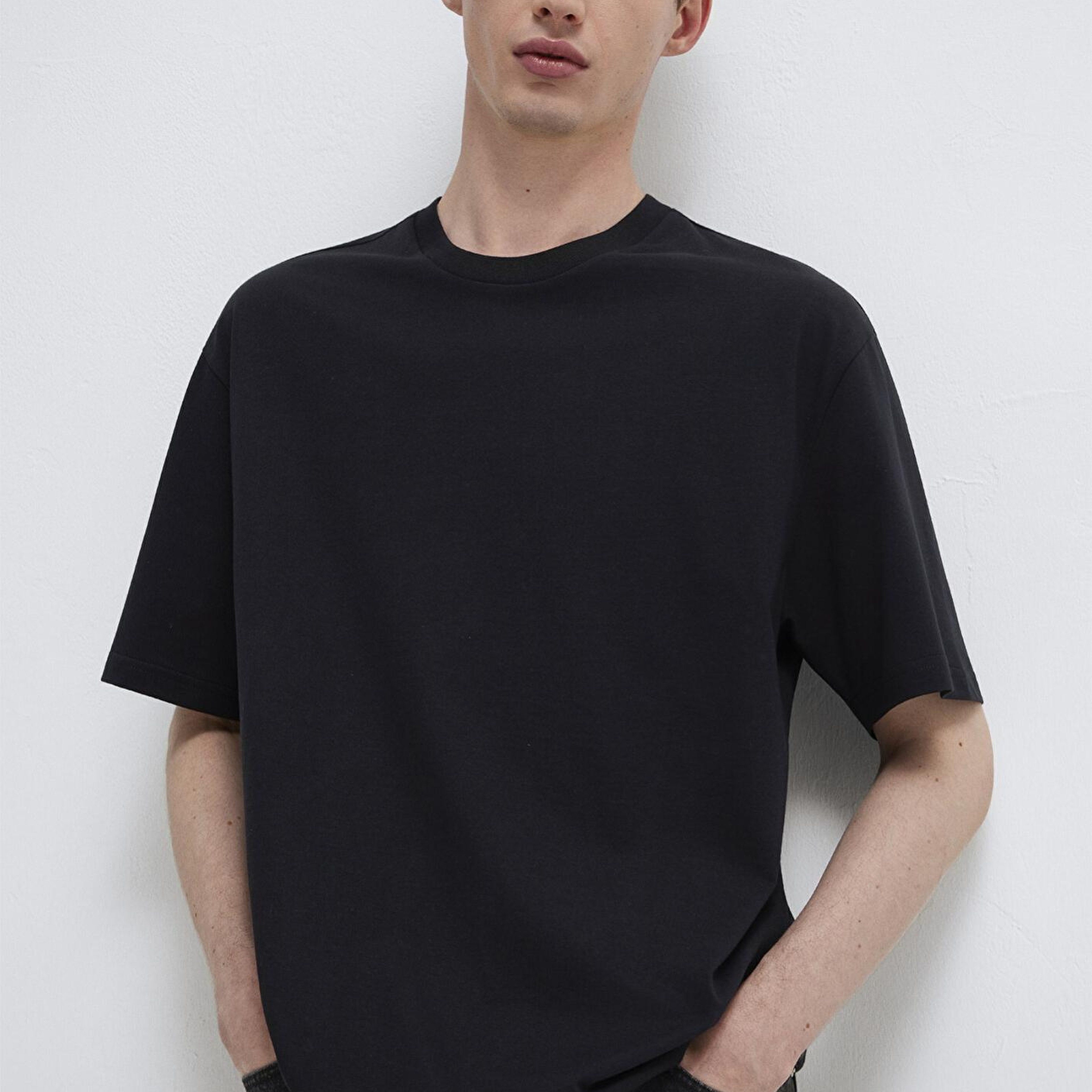 Mavi 3lü Erkek Basic Tişört Loose Fit / Bol Rahat Kesim 0612315-900