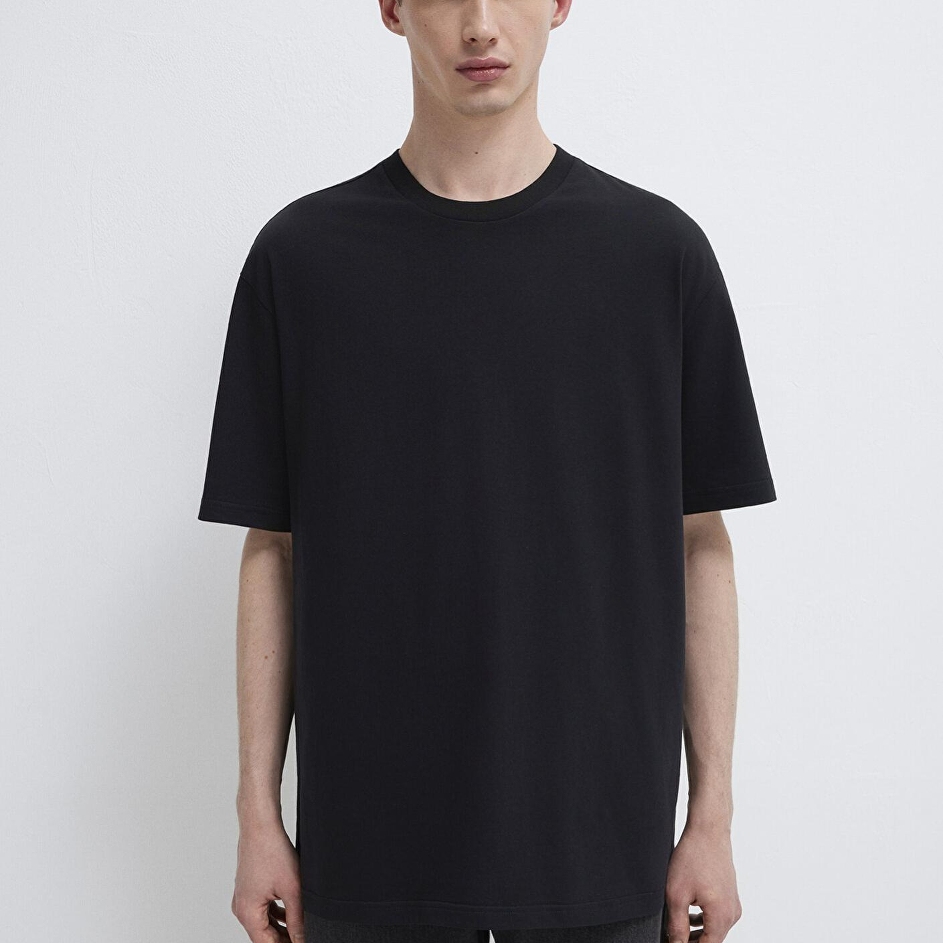 Mavi 3lü Erkek Basic Tişört Loose Fit / Bol Rahat Kesim 0612315-900