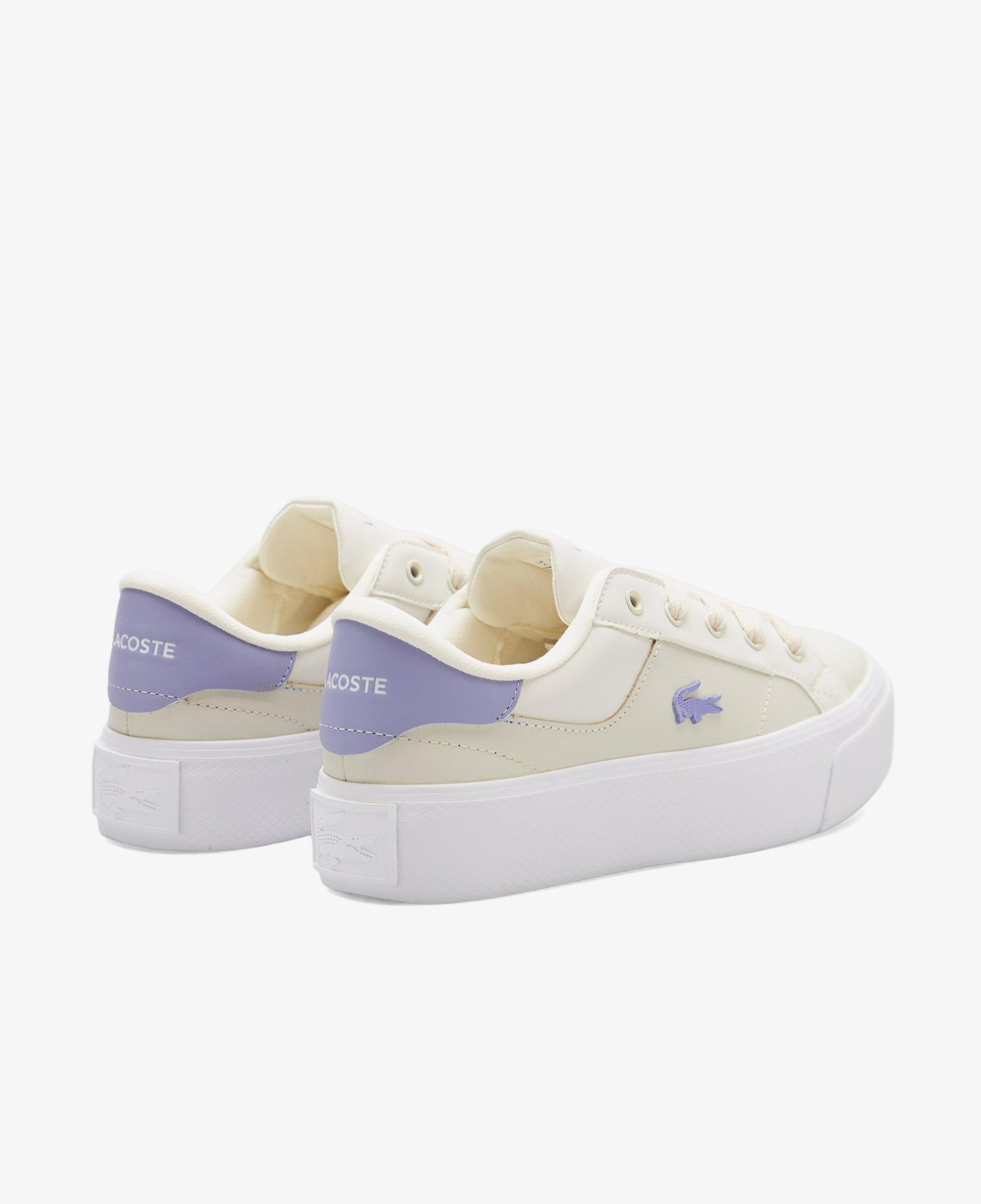 Lacoste Ziane Platform Kadın Krem Sneaker
