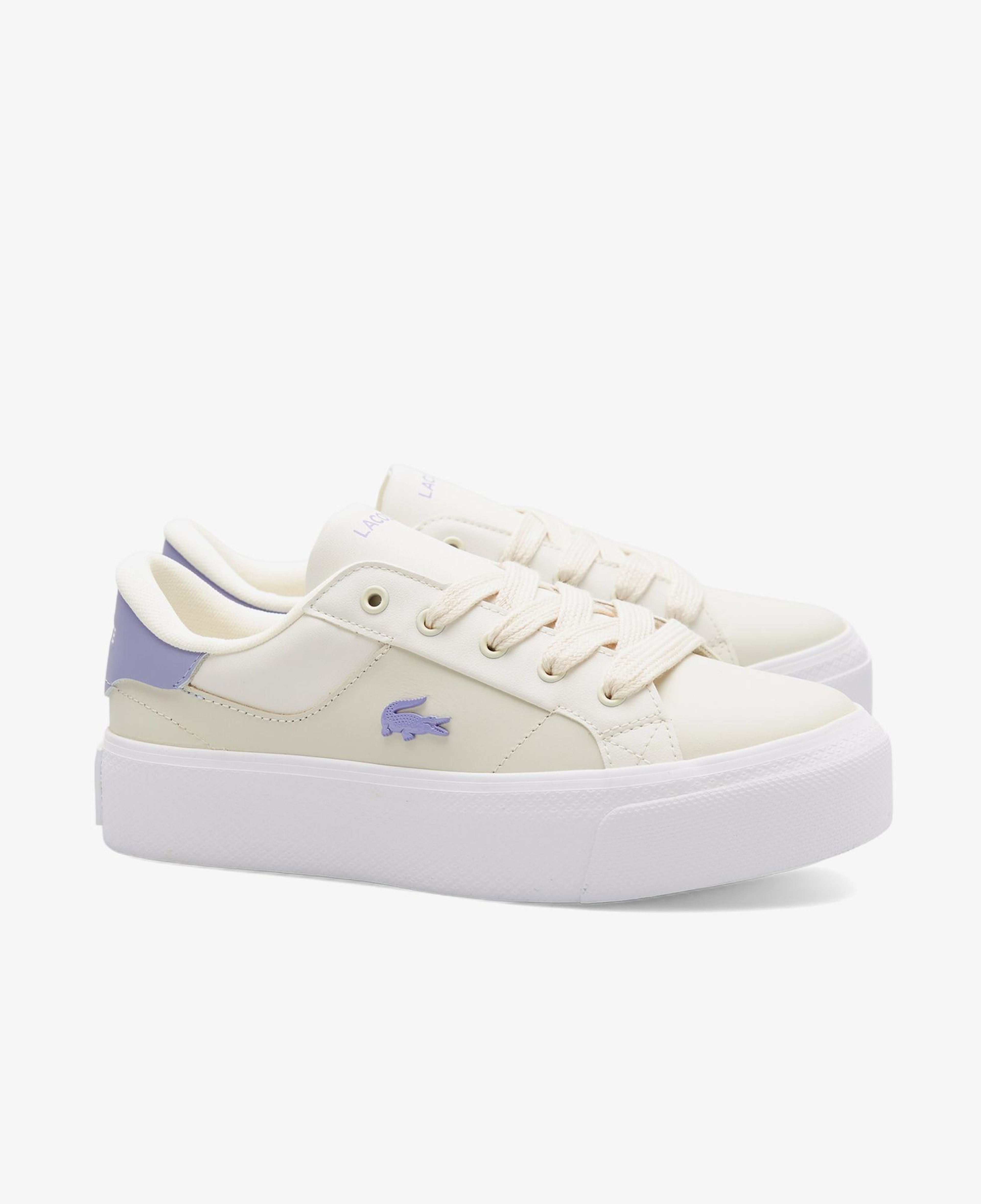 Lacoste Ziane Platform Kadın Krem Sneaker