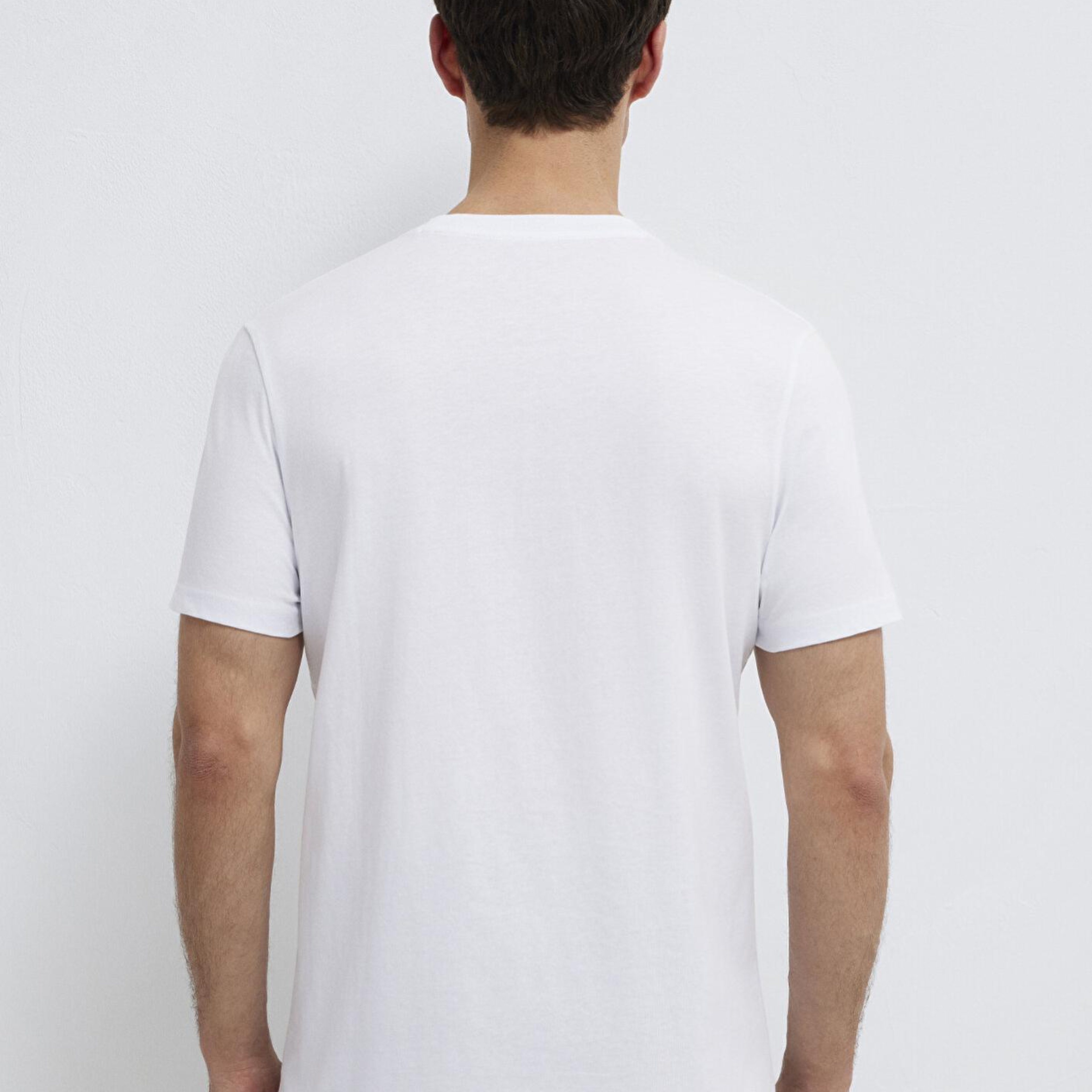 Mavi Organik Pamuk Beyaz Tişört Regular Fit / Normal Kesim 066483-620