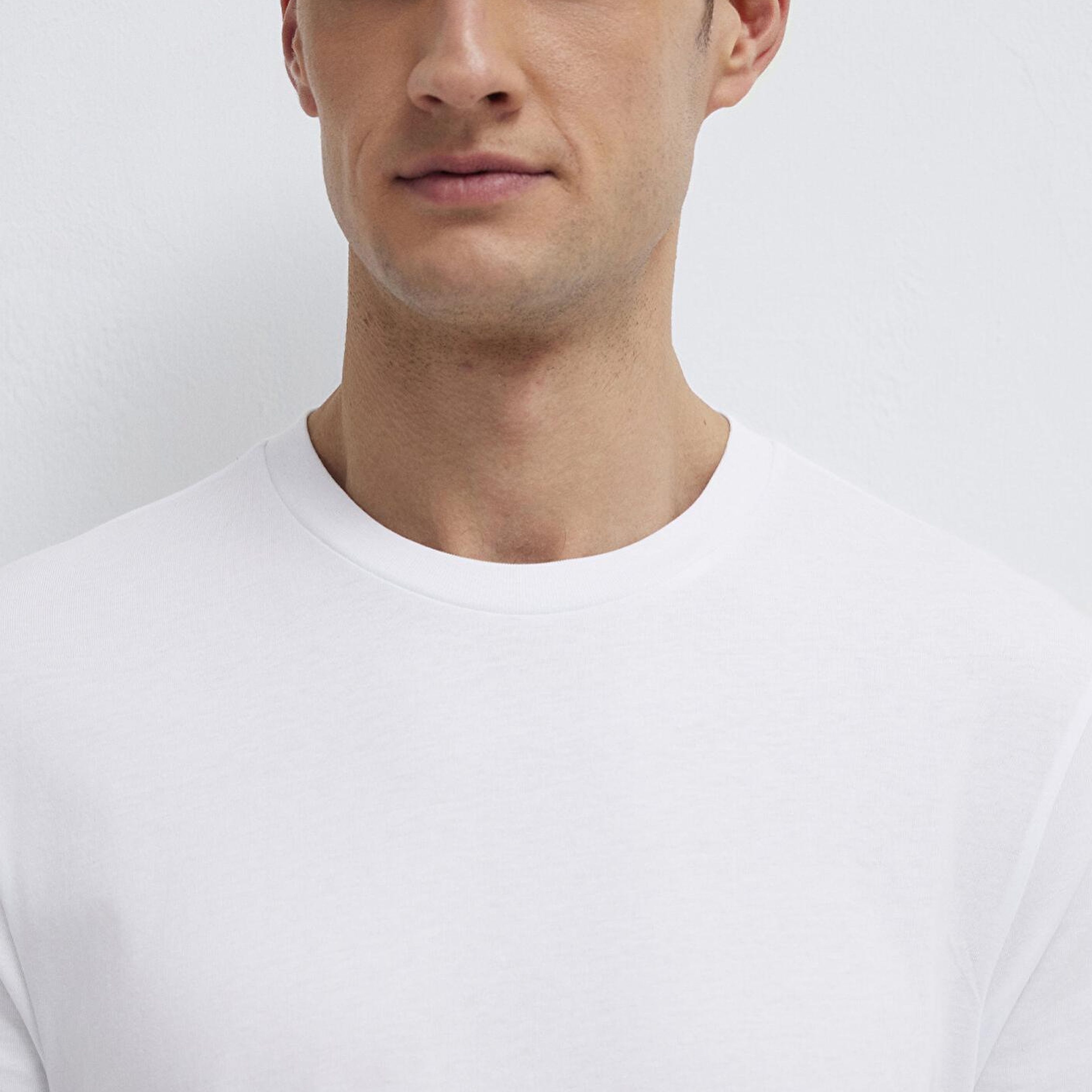 Mavi Organik Pamuk Beyaz Tişört Regular Fit / Normal Kesim 066483-620