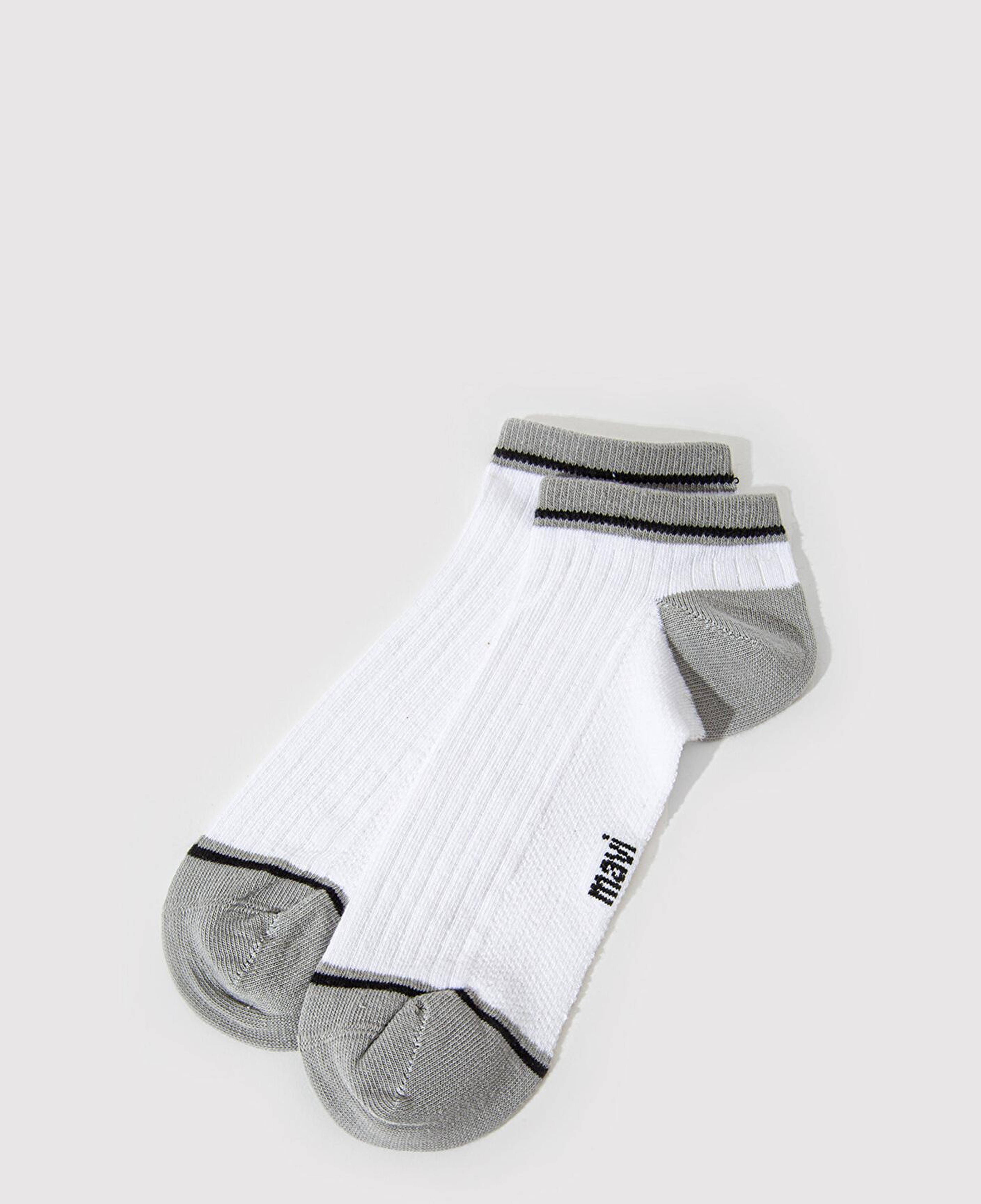 Mavi 2li Beyaz Patik Çorap 0911607-620