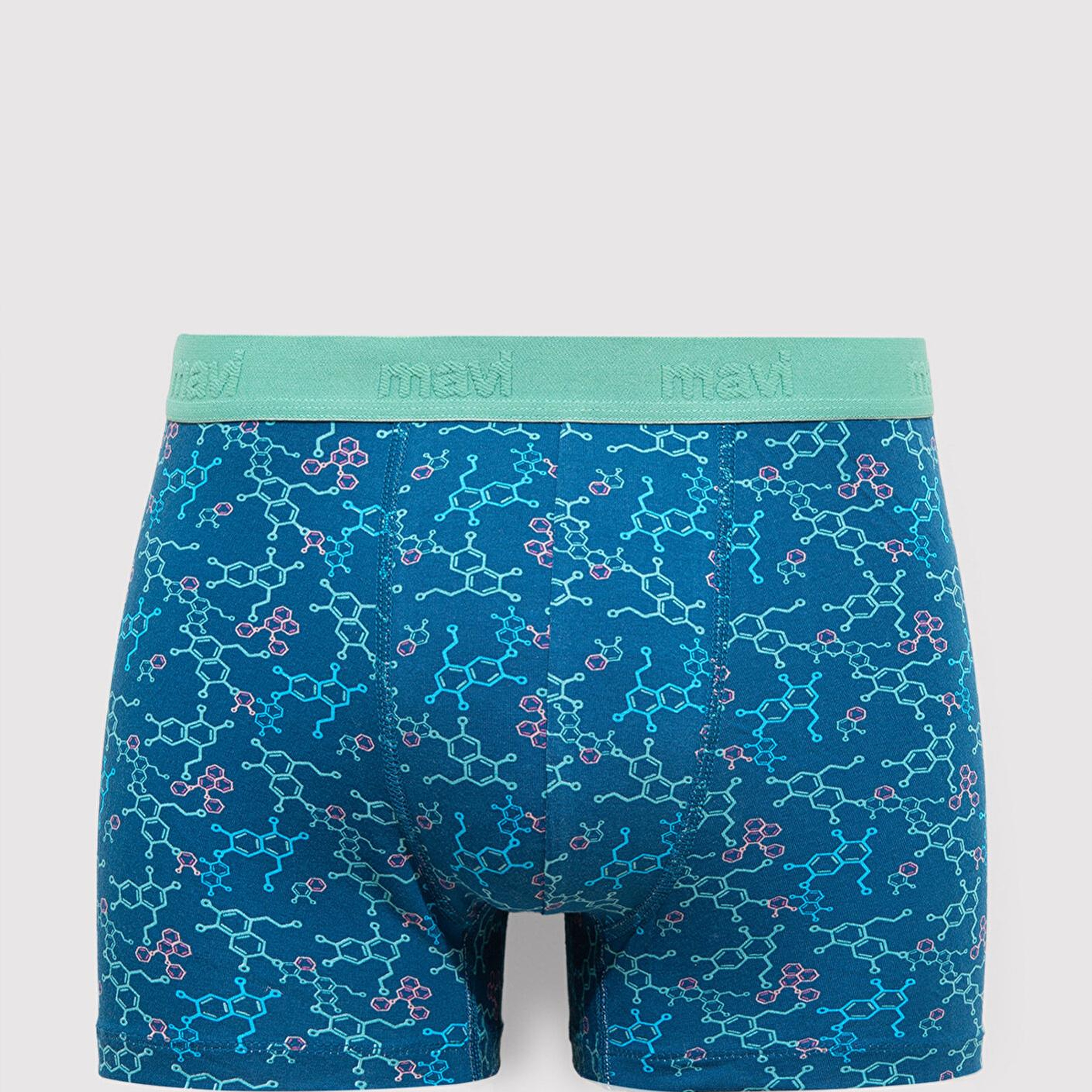 Mavi Baskılı Mavi Boxer 0911636-70861