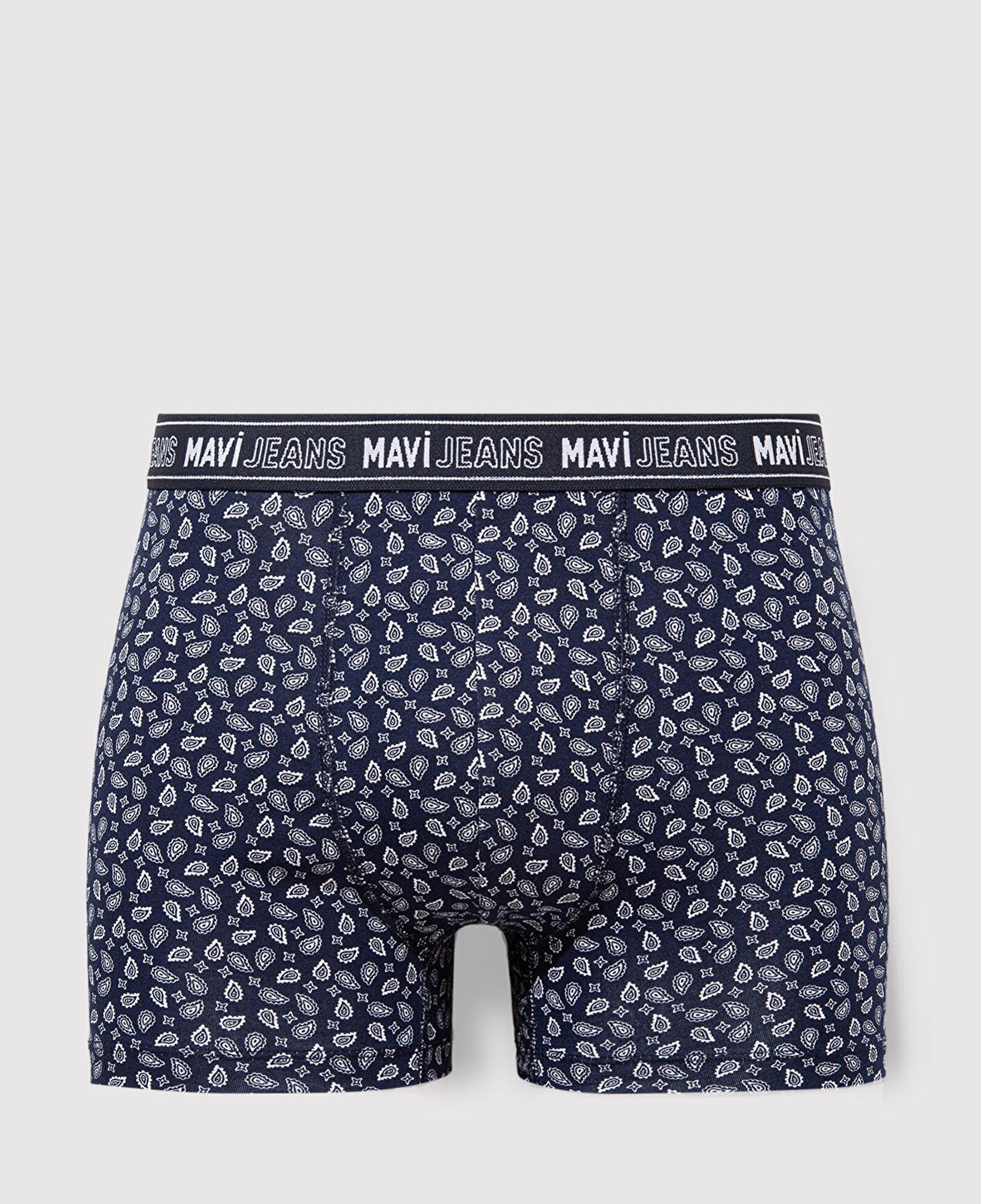 Mavi Baskılı Lacivert Boxer 0911633-70500