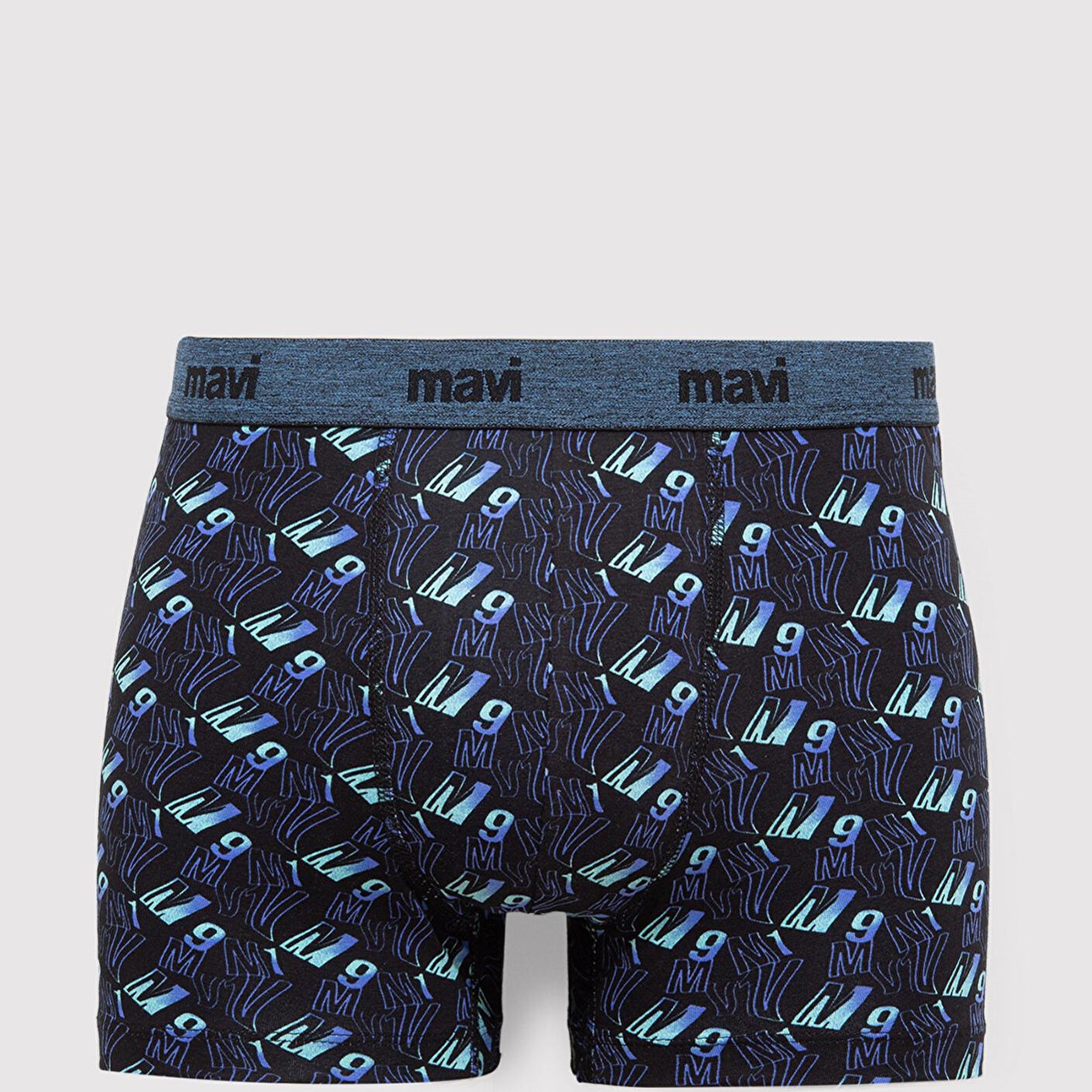 Mavi MV91 Baskılı Lacivert Boxer 0911632-900
