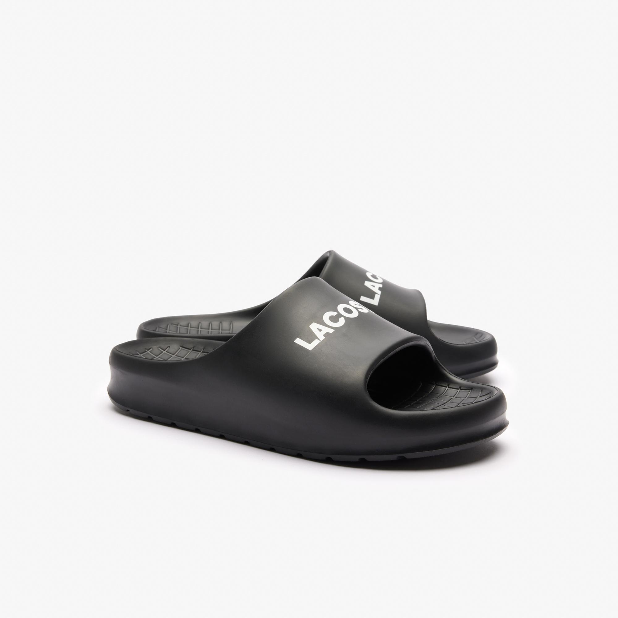 Lacoste Croco 2.0 Evo Erkek Siyah Terlik