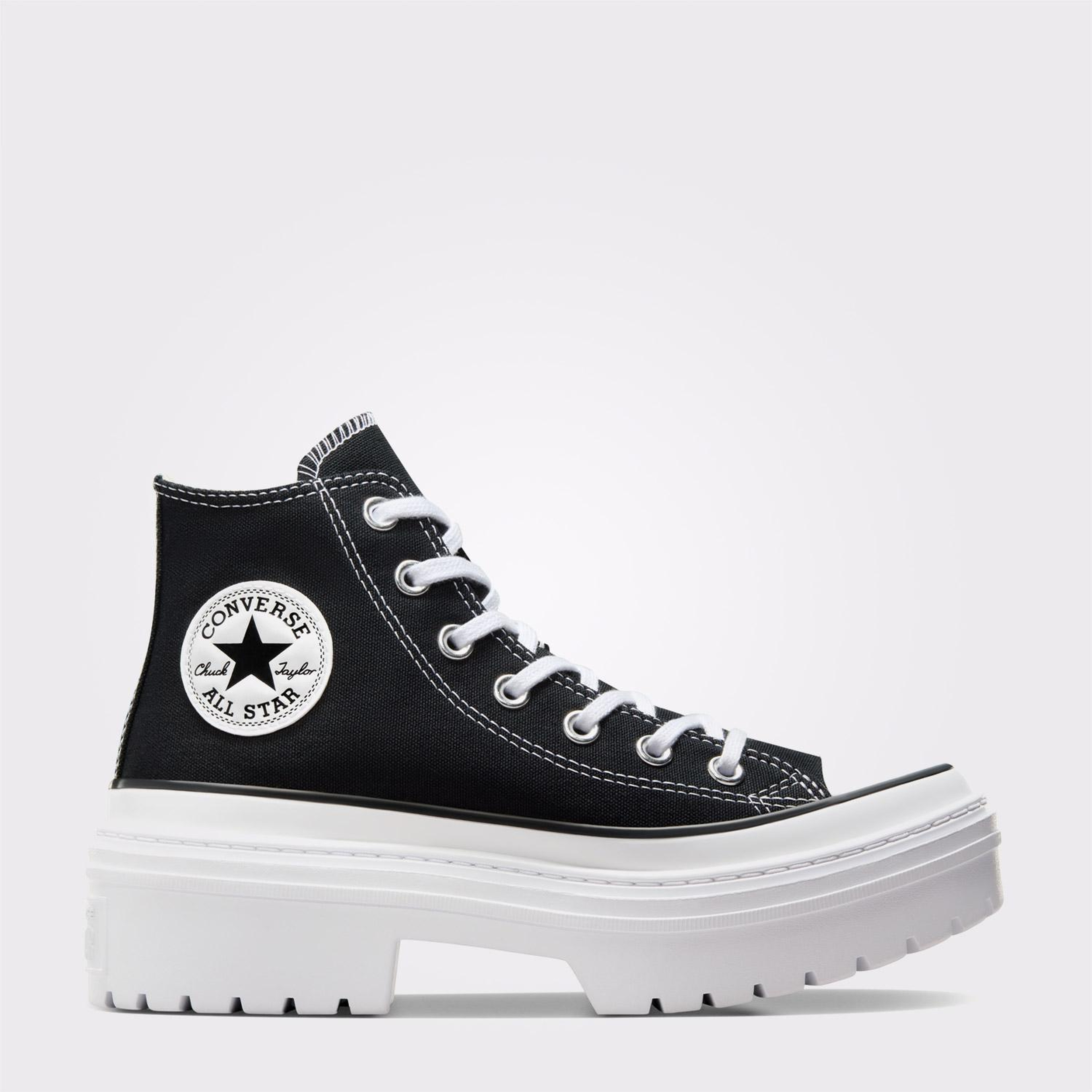Converse Chuck Taylor All Star Lugged Heel Kadın Siyah Platform Sneaker