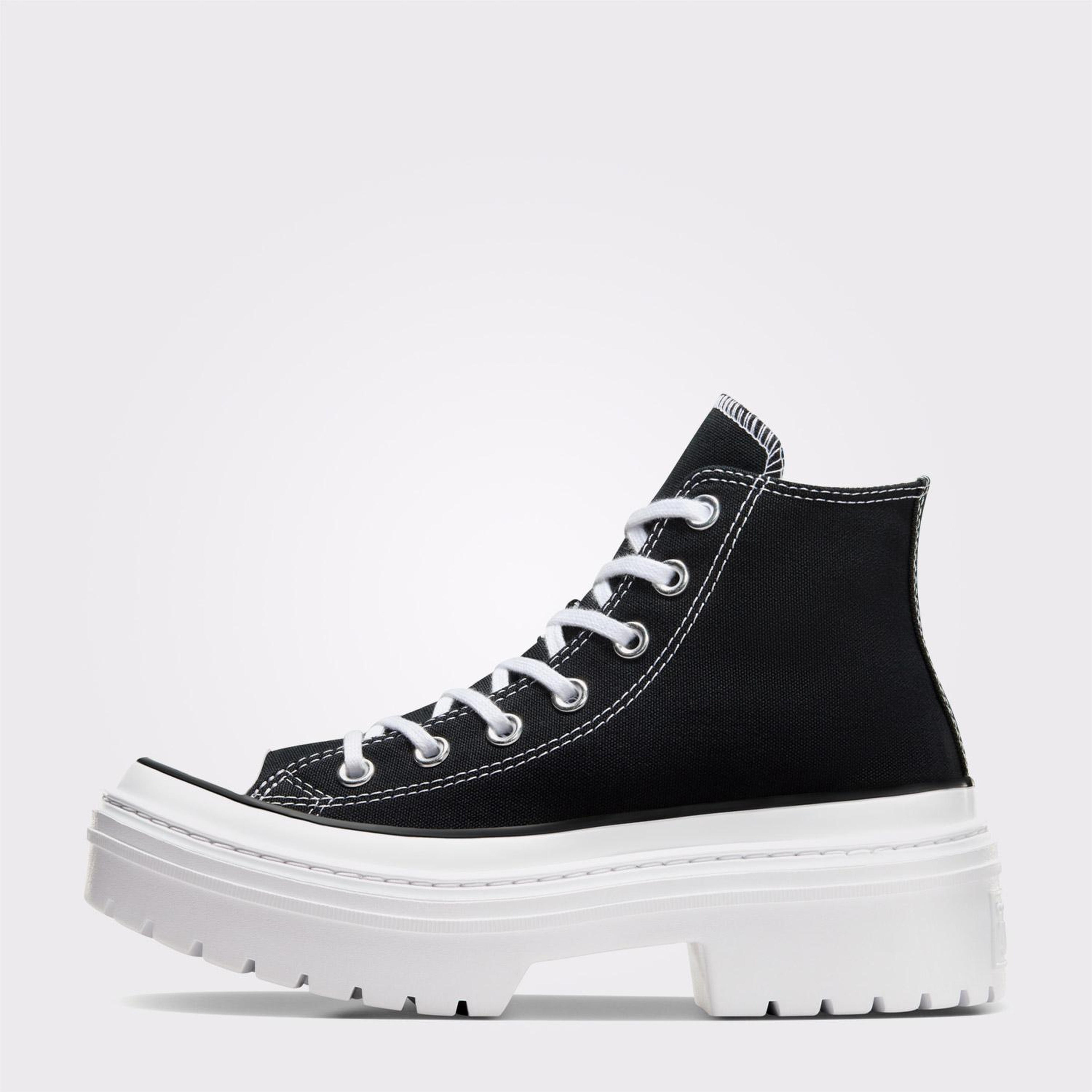 Converse Chuck Taylor All Star Lugged Heel Kadın Siyah Platform Sneaker