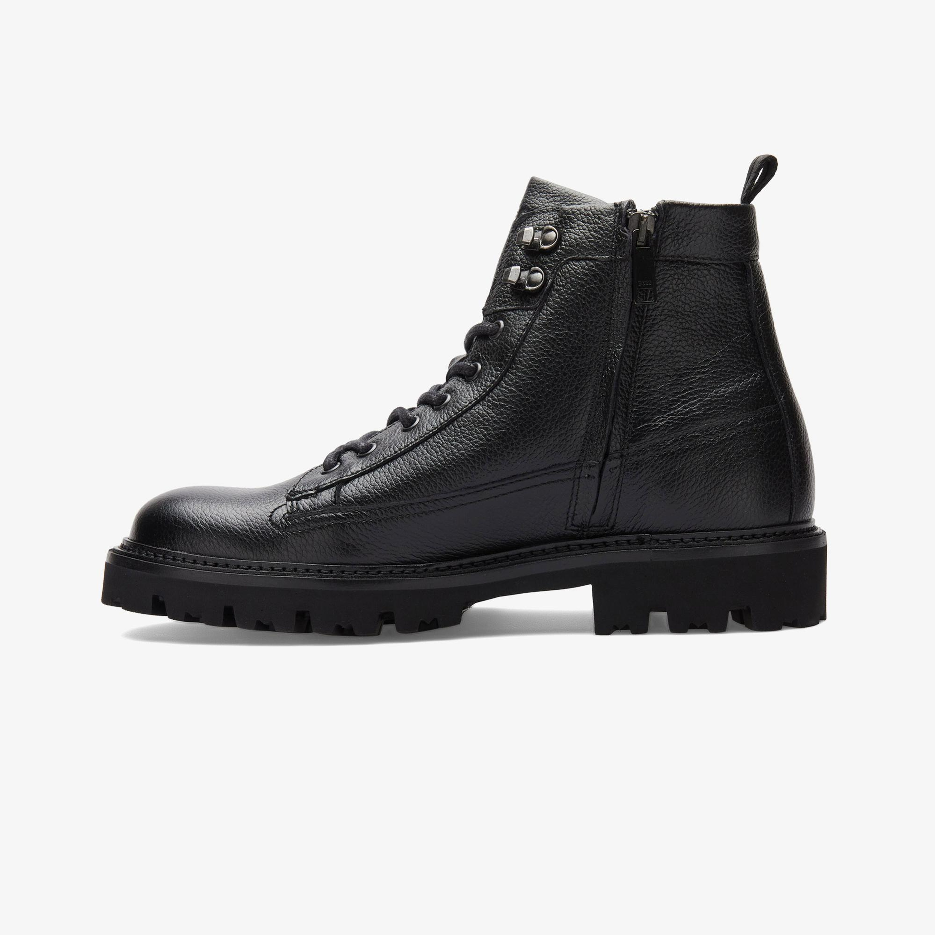 Boss Julyo Erkek Siyah Yarım Bot