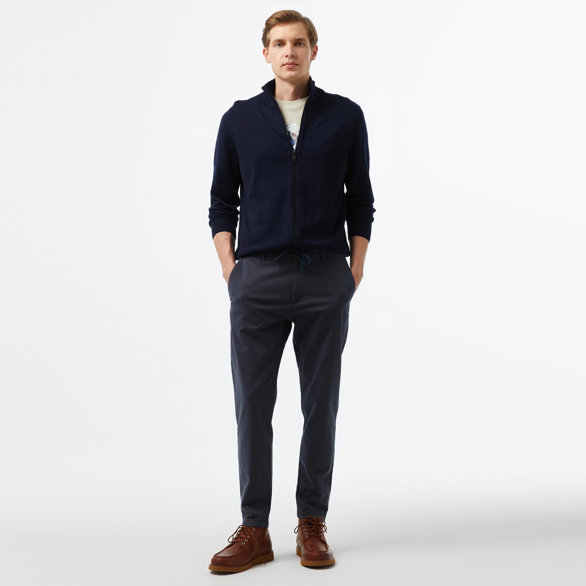 Boss Erkek Lacivert Pantolon