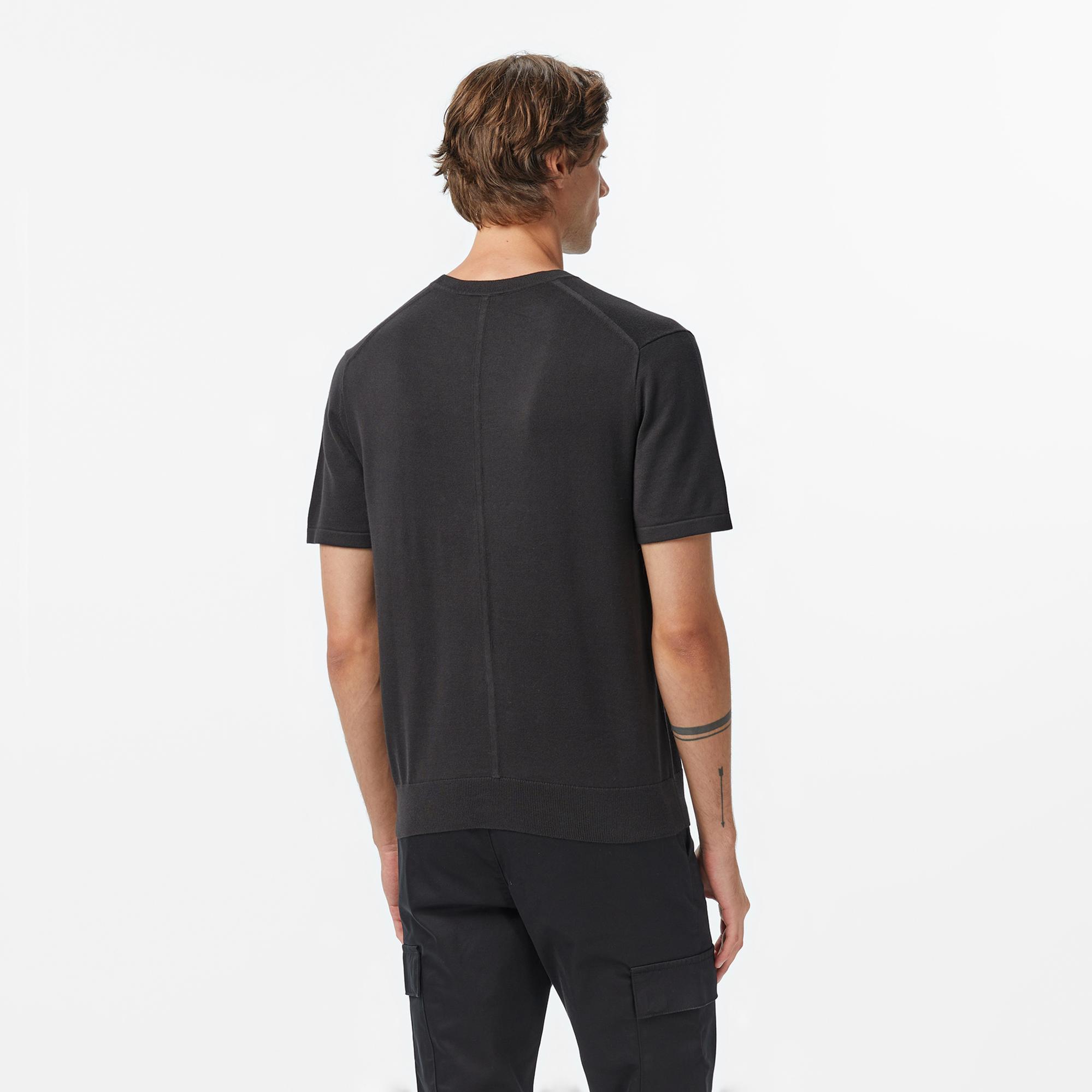 Calvin Klein Supima Erkek Siyah Triko