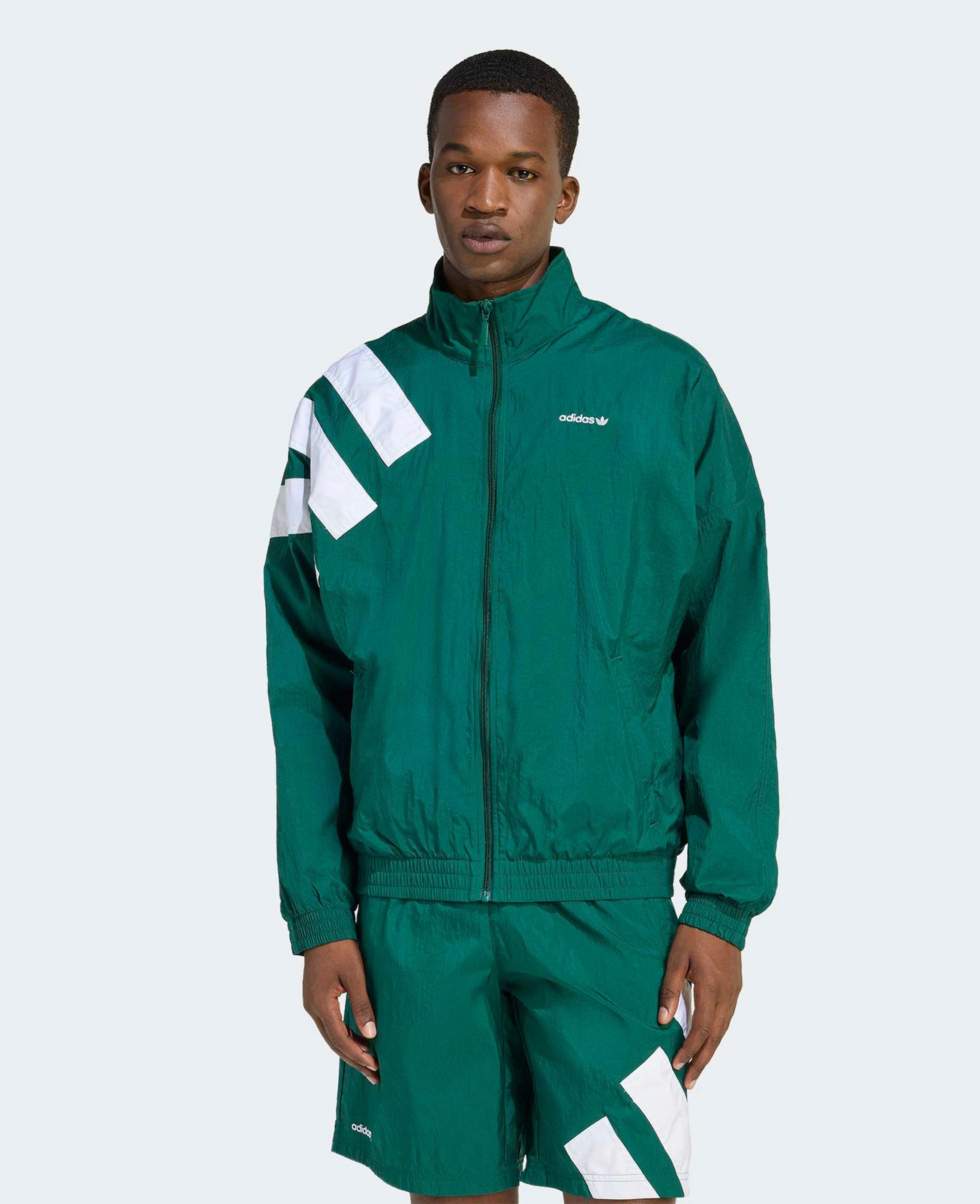 adidas Archive Blocked Erkek Yeşil Ceket