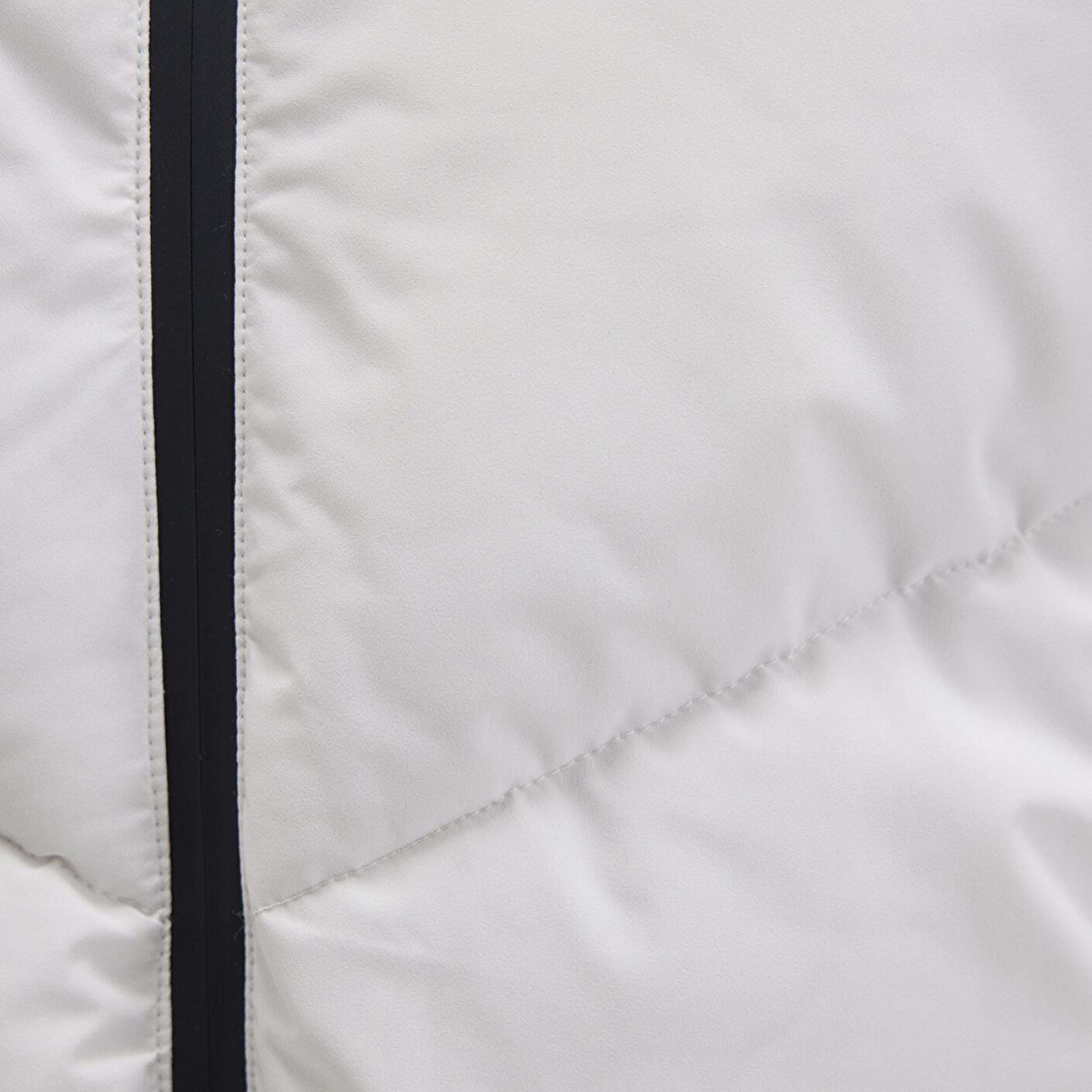 Mavi Kapüşonlu Gri Şişme Mont 0110360-83746