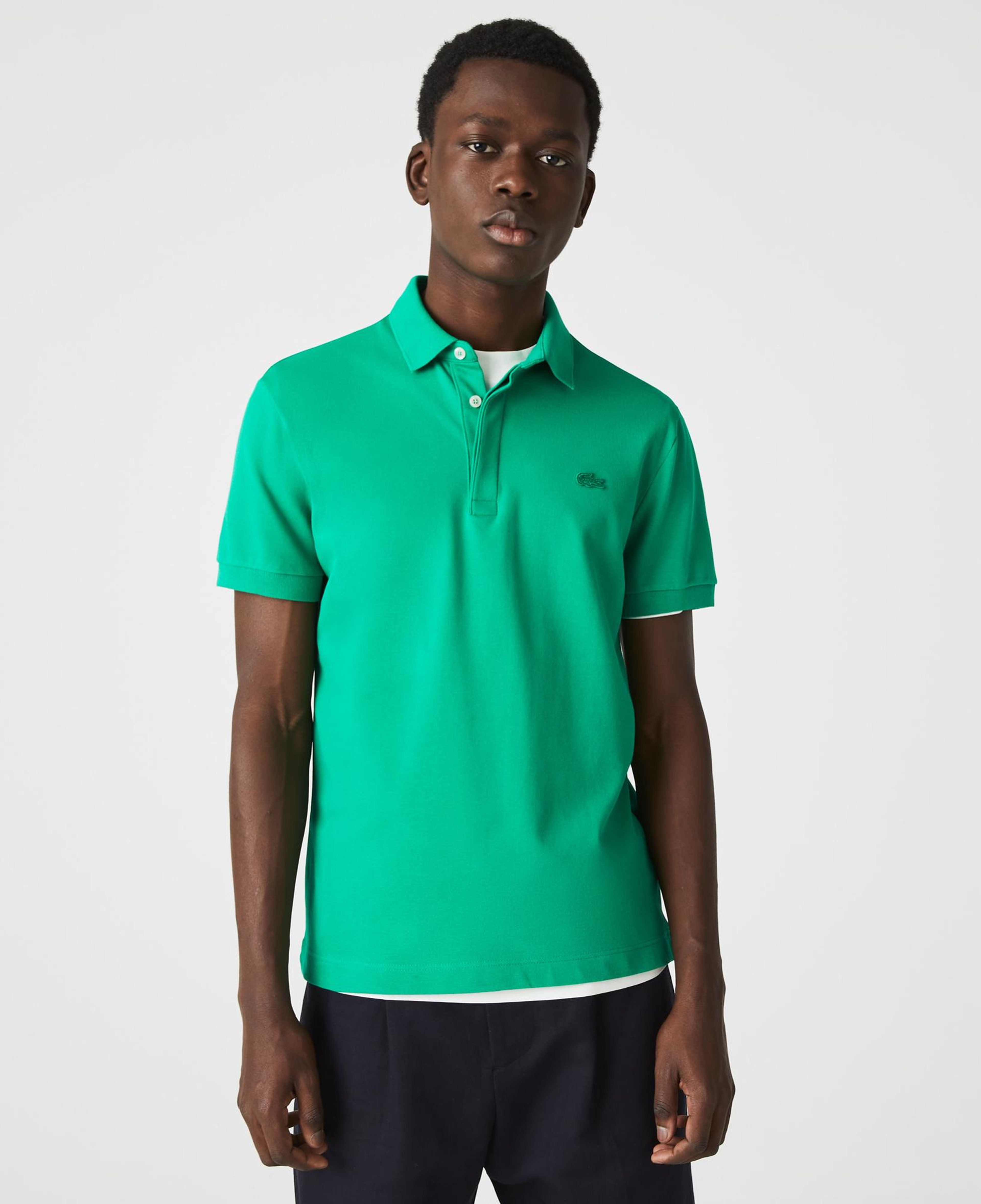 Erkek Regular Fit Yeşil Paris Polo