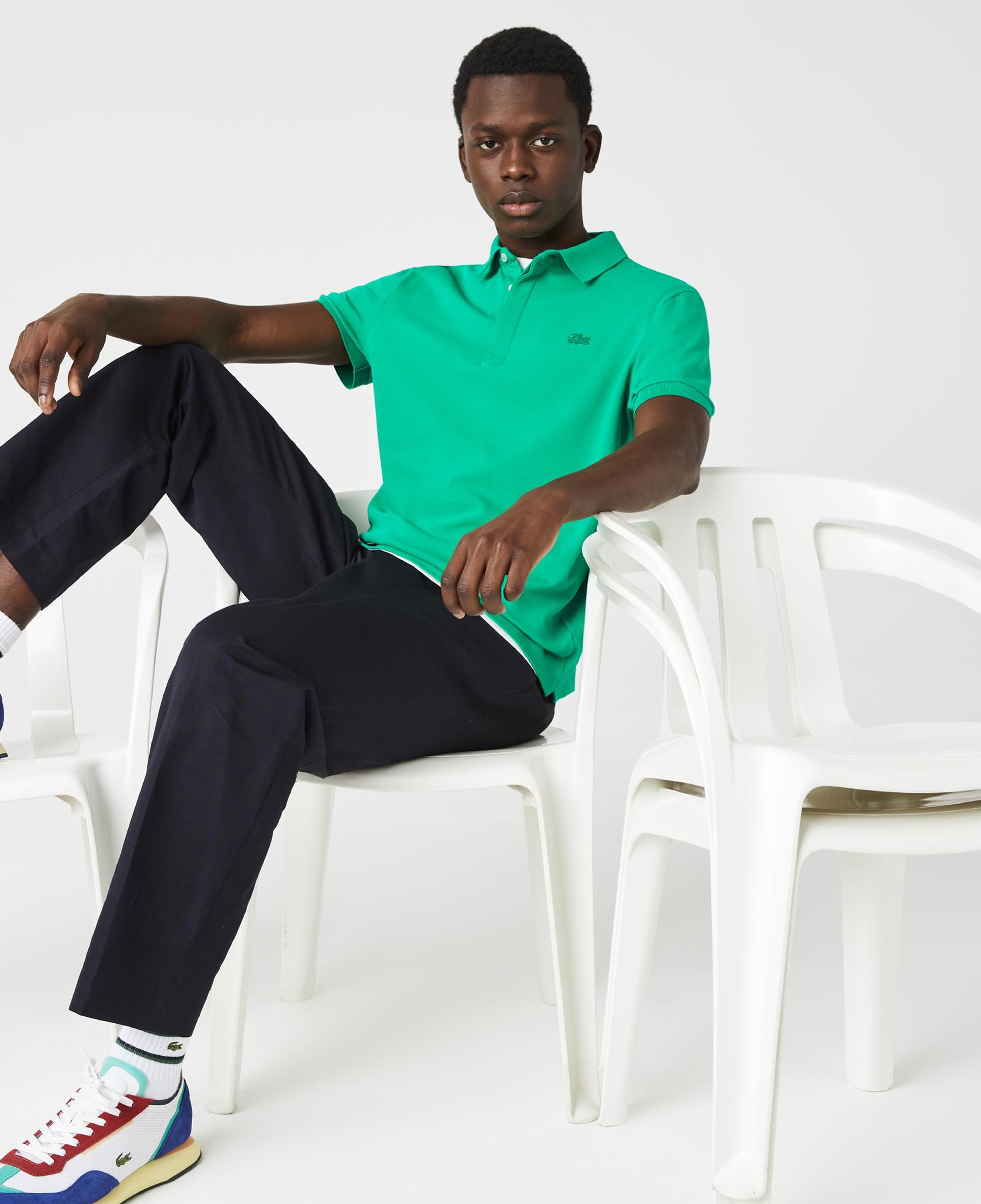 Erkek Regular Fit Yeşil Paris Polo