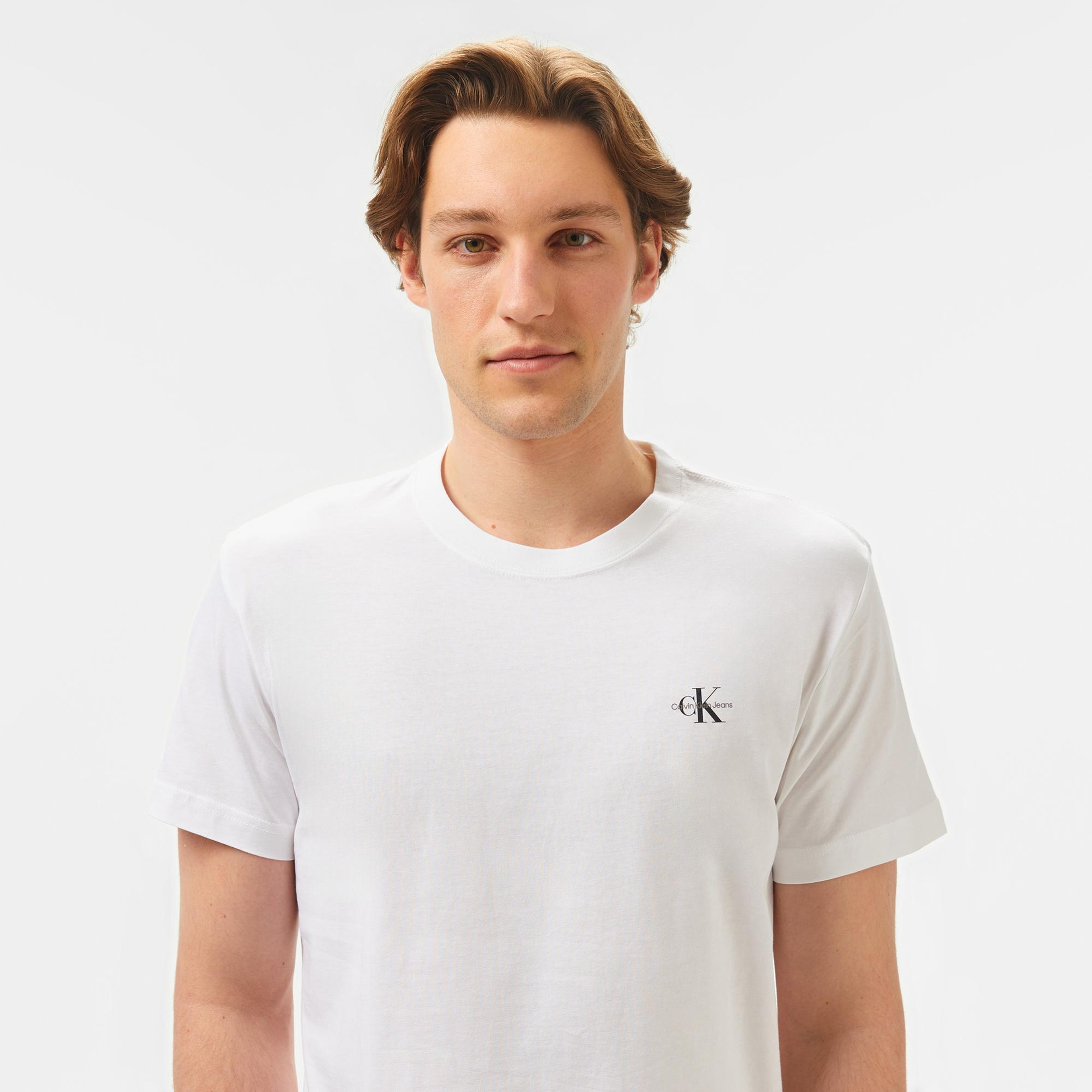 Calvin Klein 2'li Monologo Erkek Siyah T-Shirt