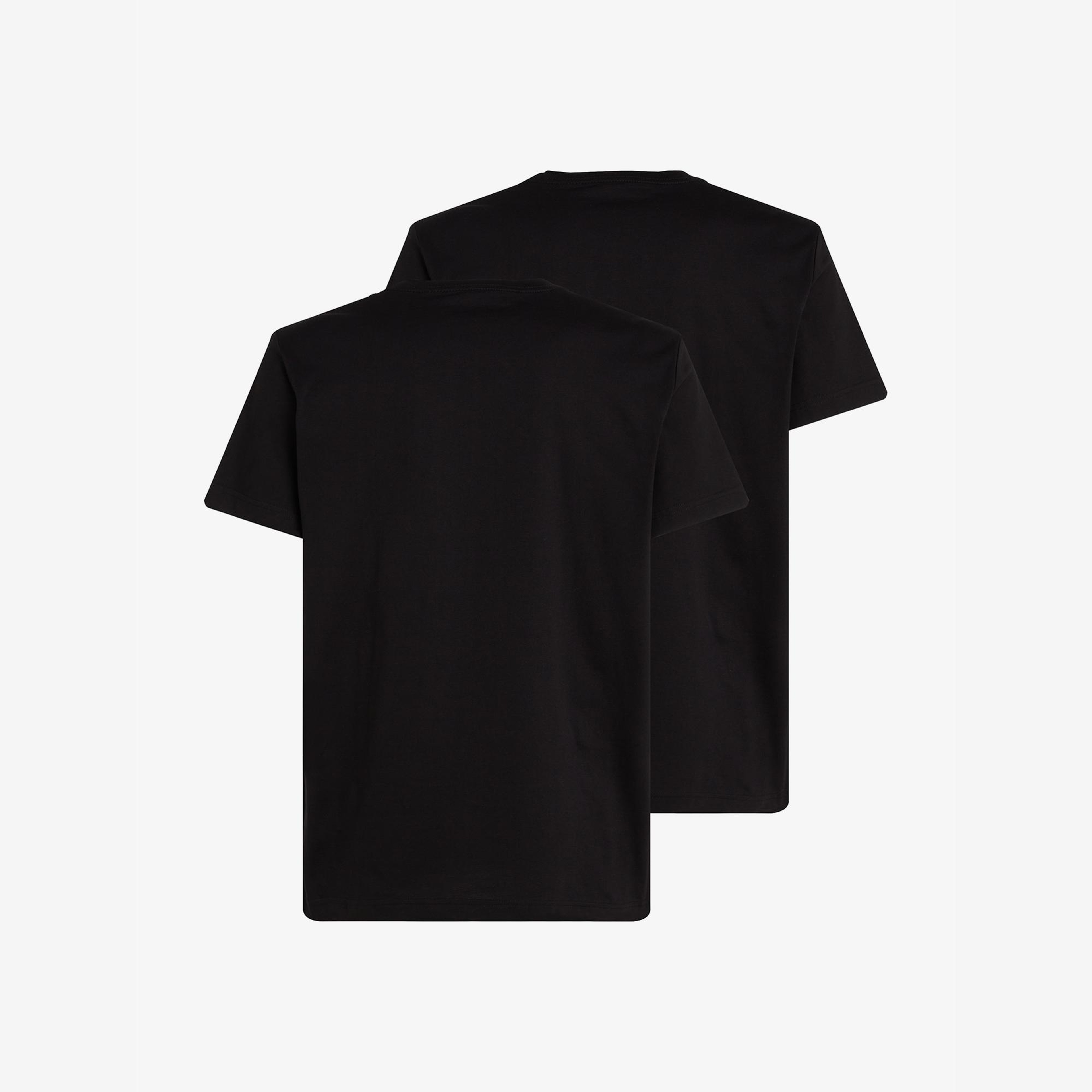 Calvin Klein 2'li Monologo Erkek Siyah T-Shirt