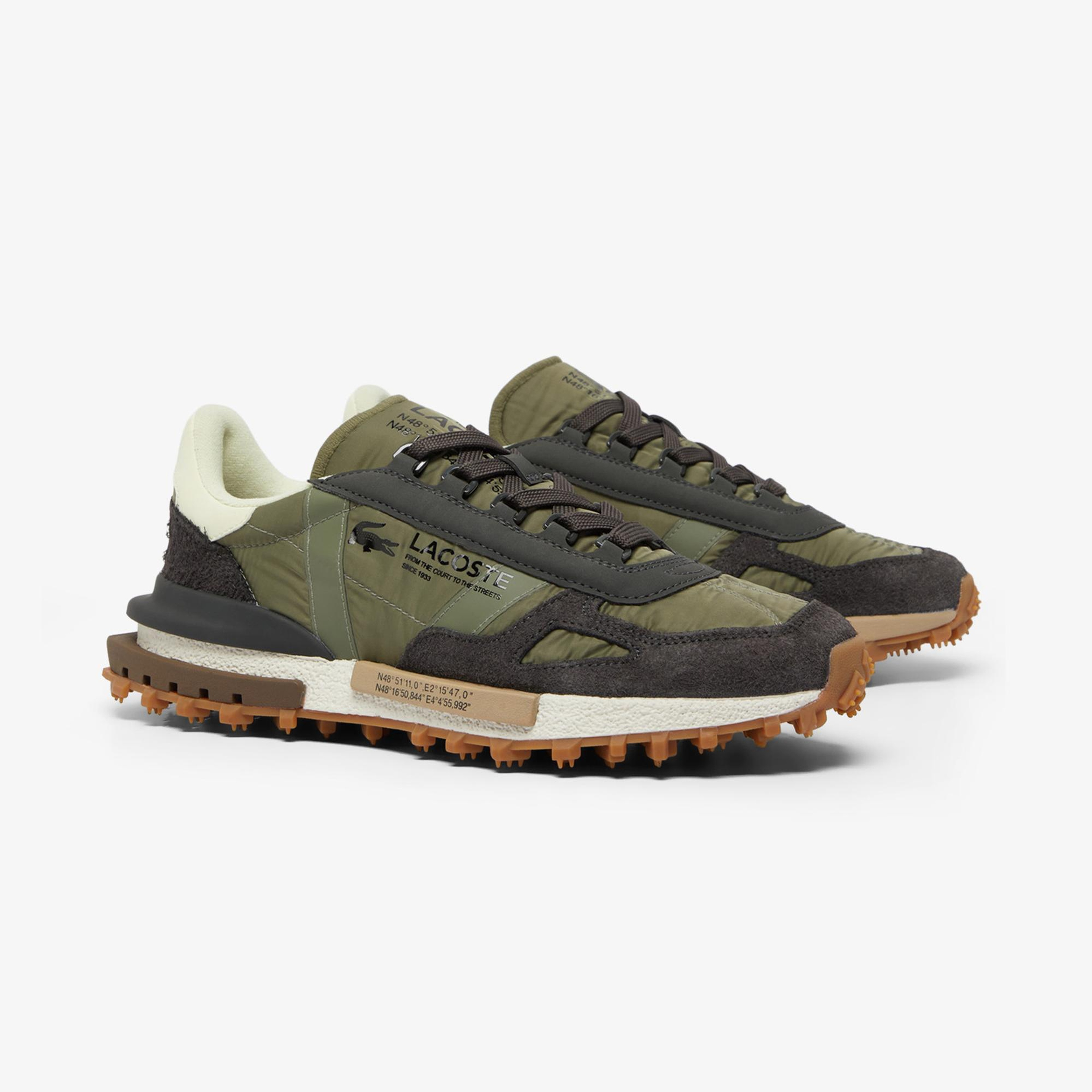 Lacoste Elite Active Erkek Haki Sneaker