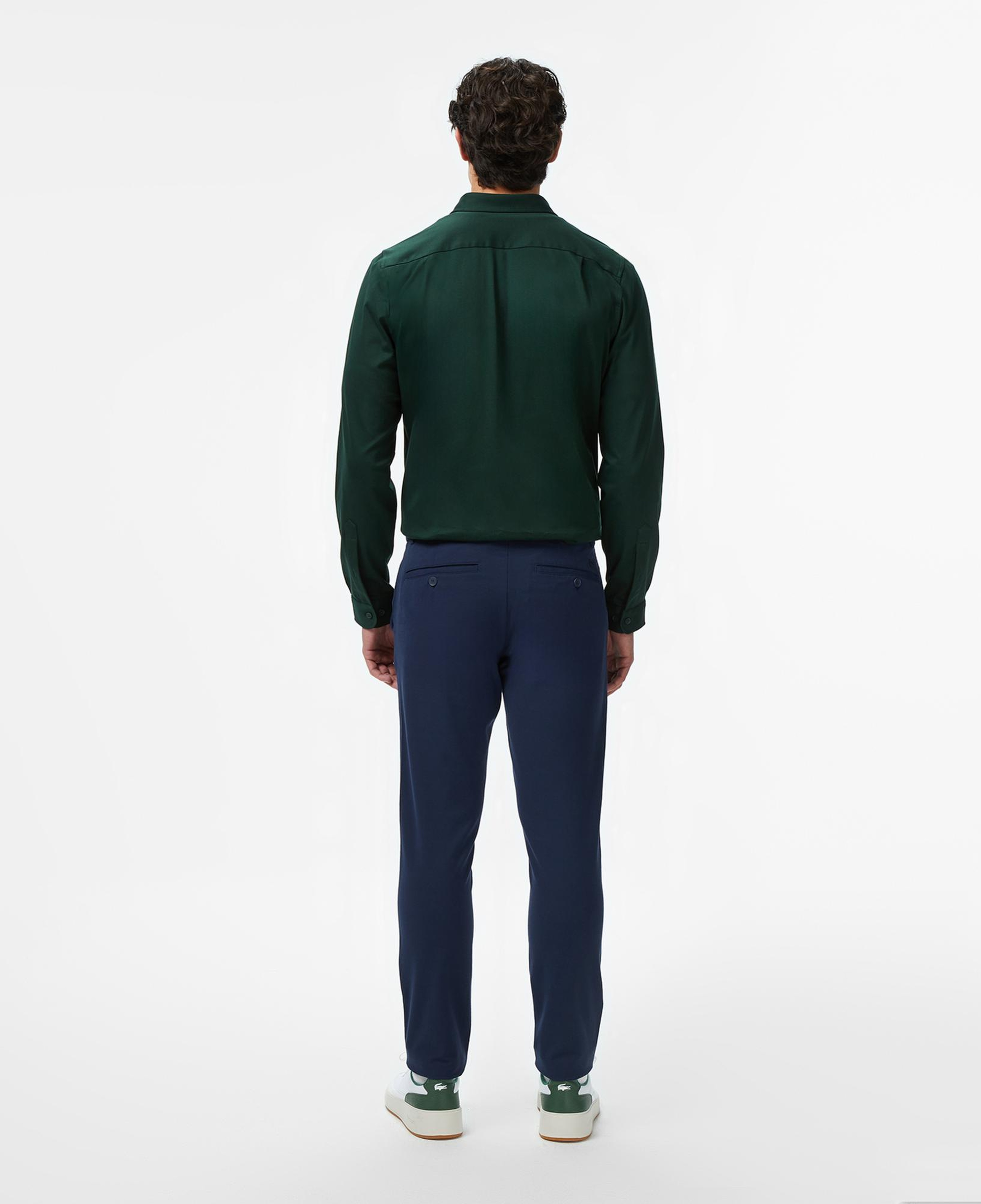 Lacoste Erkek Slim Fit Lacivert Chino Pantolon