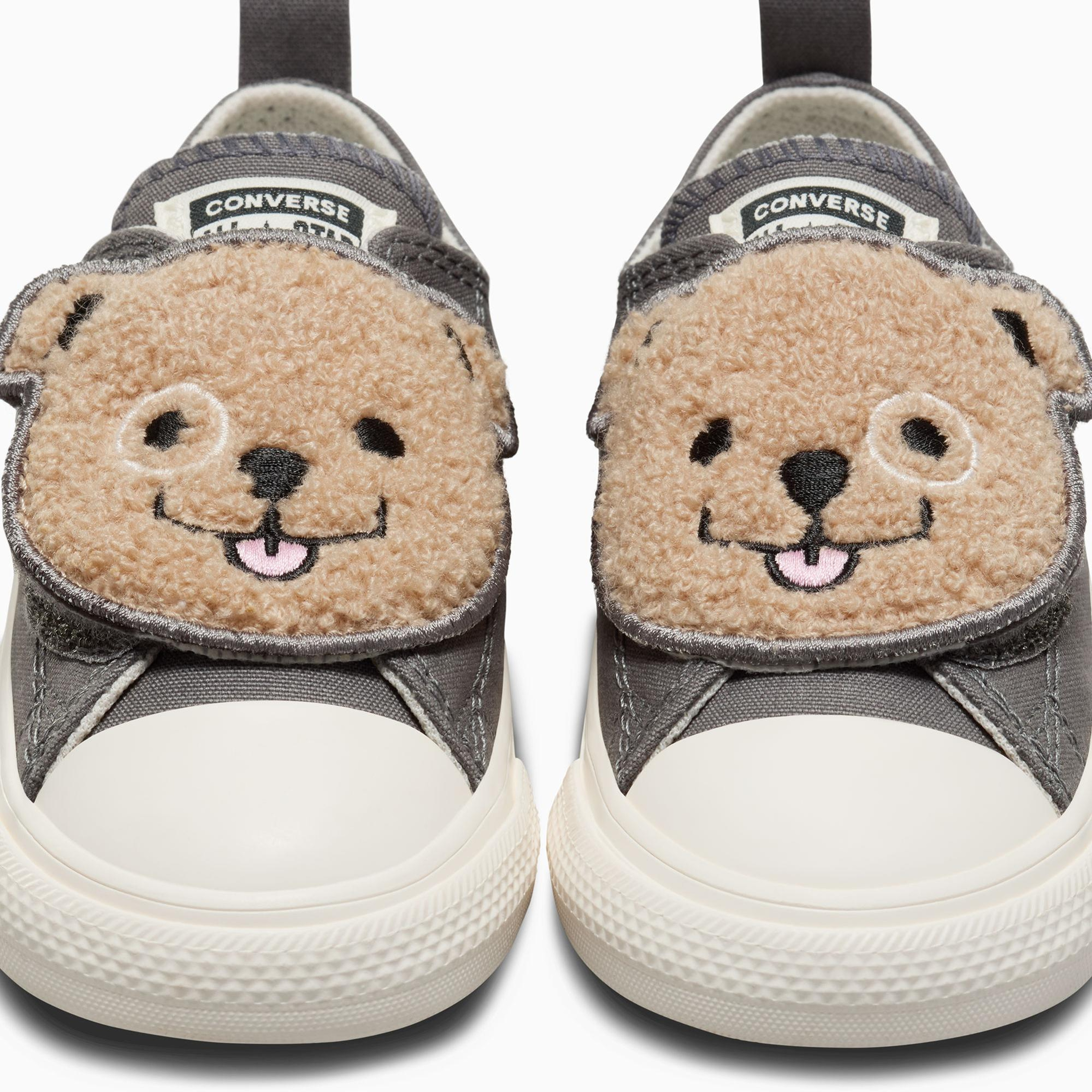 Converse Chuck Taylor All Star One Strap Bebek Gri Sneaker