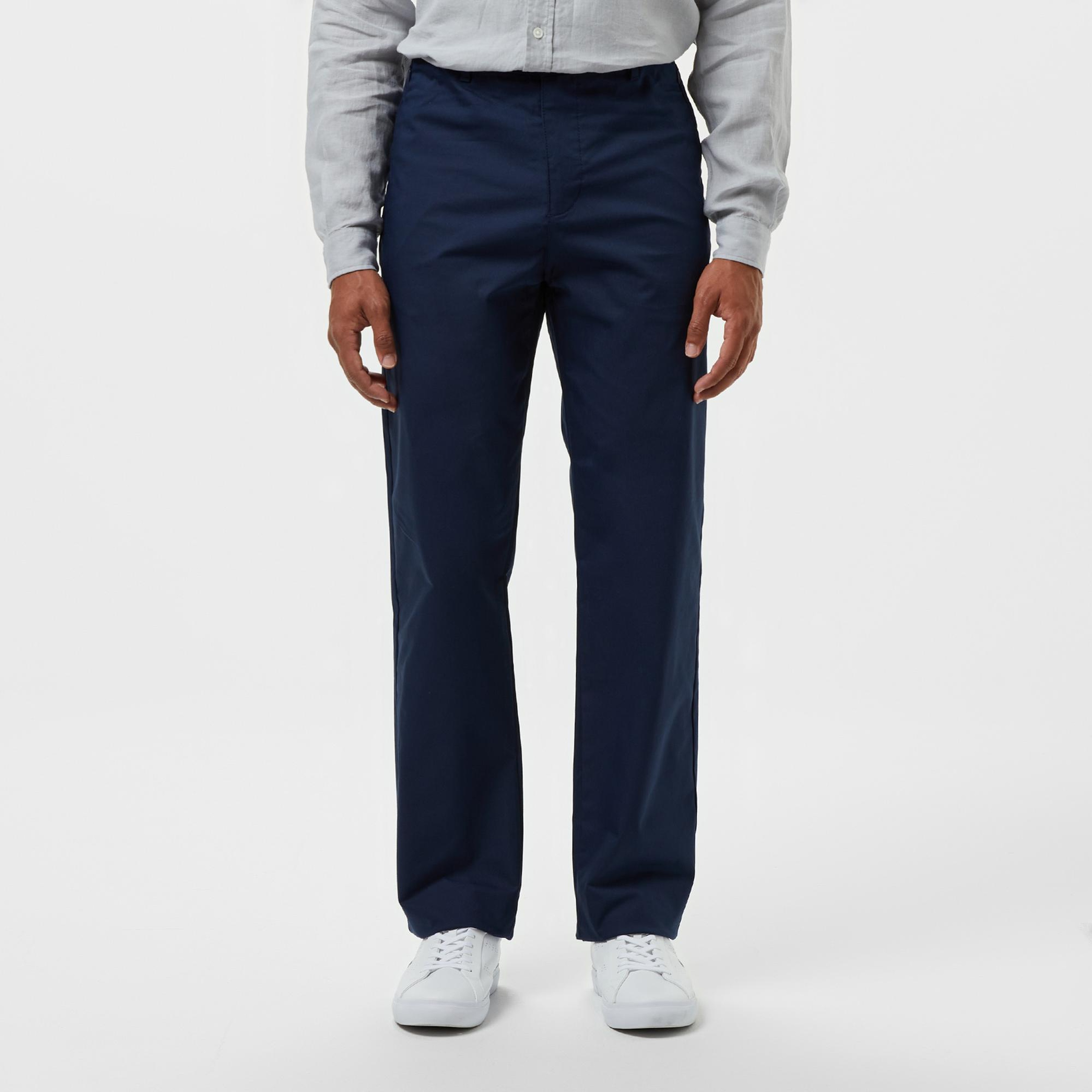 Lacoste Erkek Tapered Fit Lacivert Pantolon