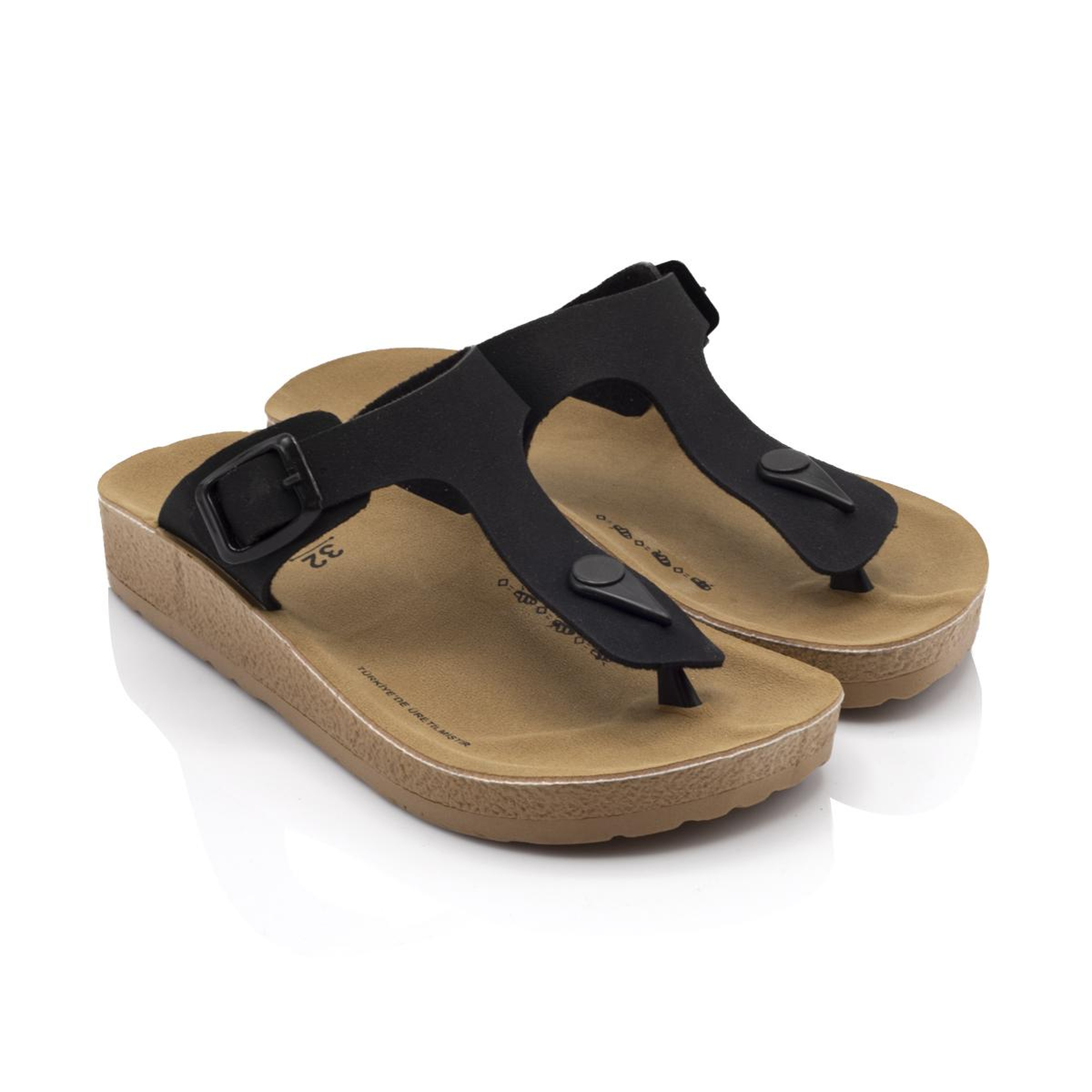 Fredy Çocuk Terlik Siyah 30/35