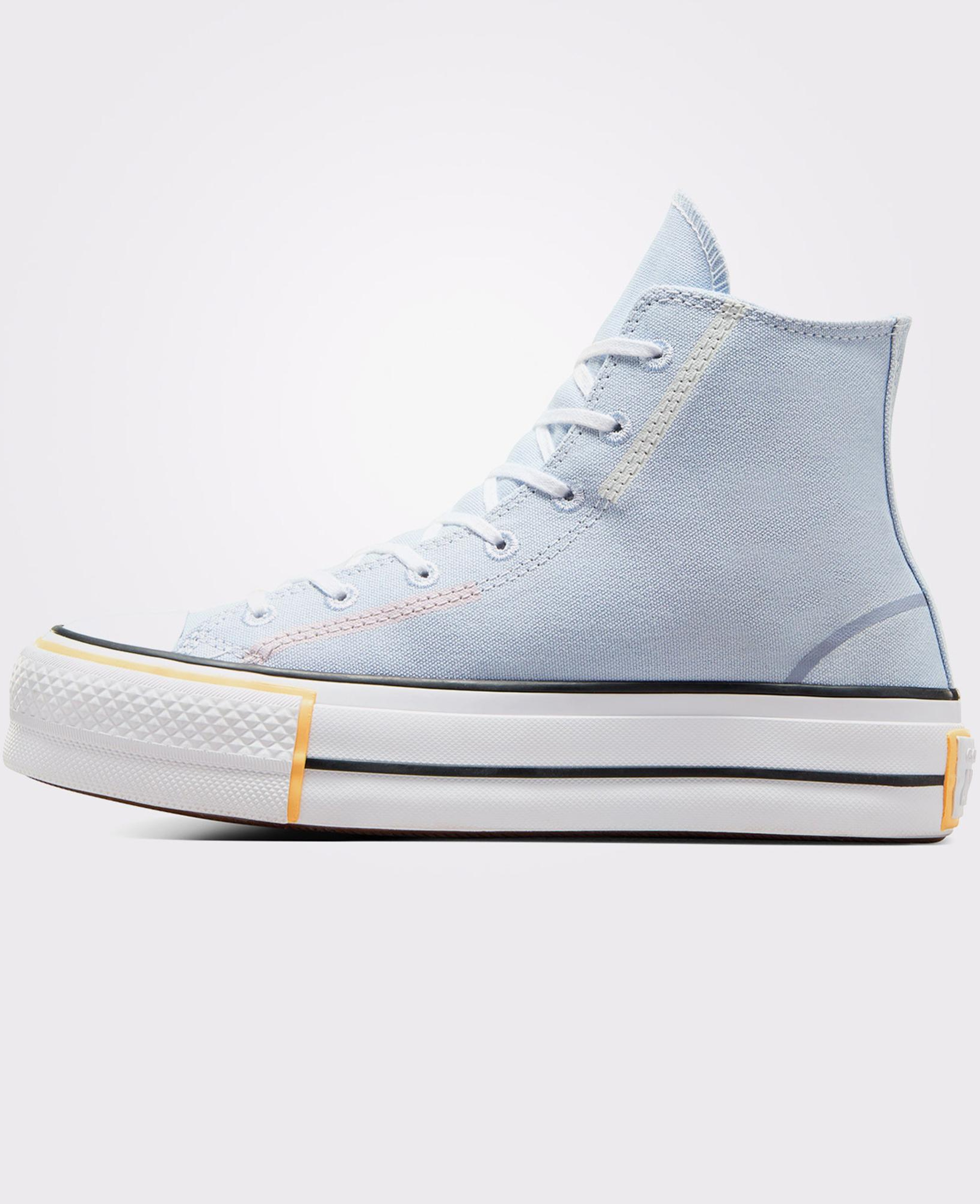 Converse Chuck Taylor All Star Lift Unisex Mavi Platform Sneaker