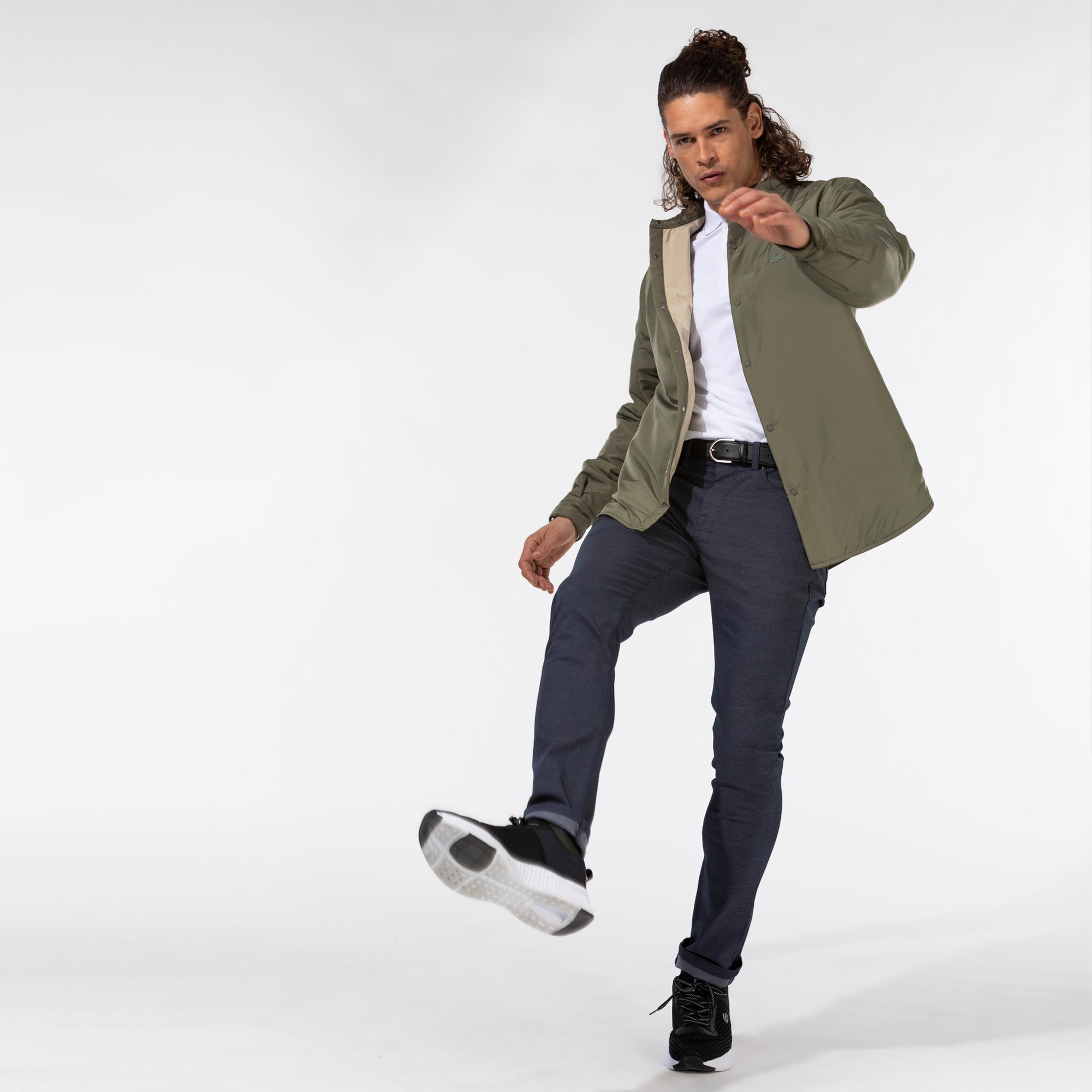 Lacoste Erkek Slim Fit Lacivert Jean Pantolon