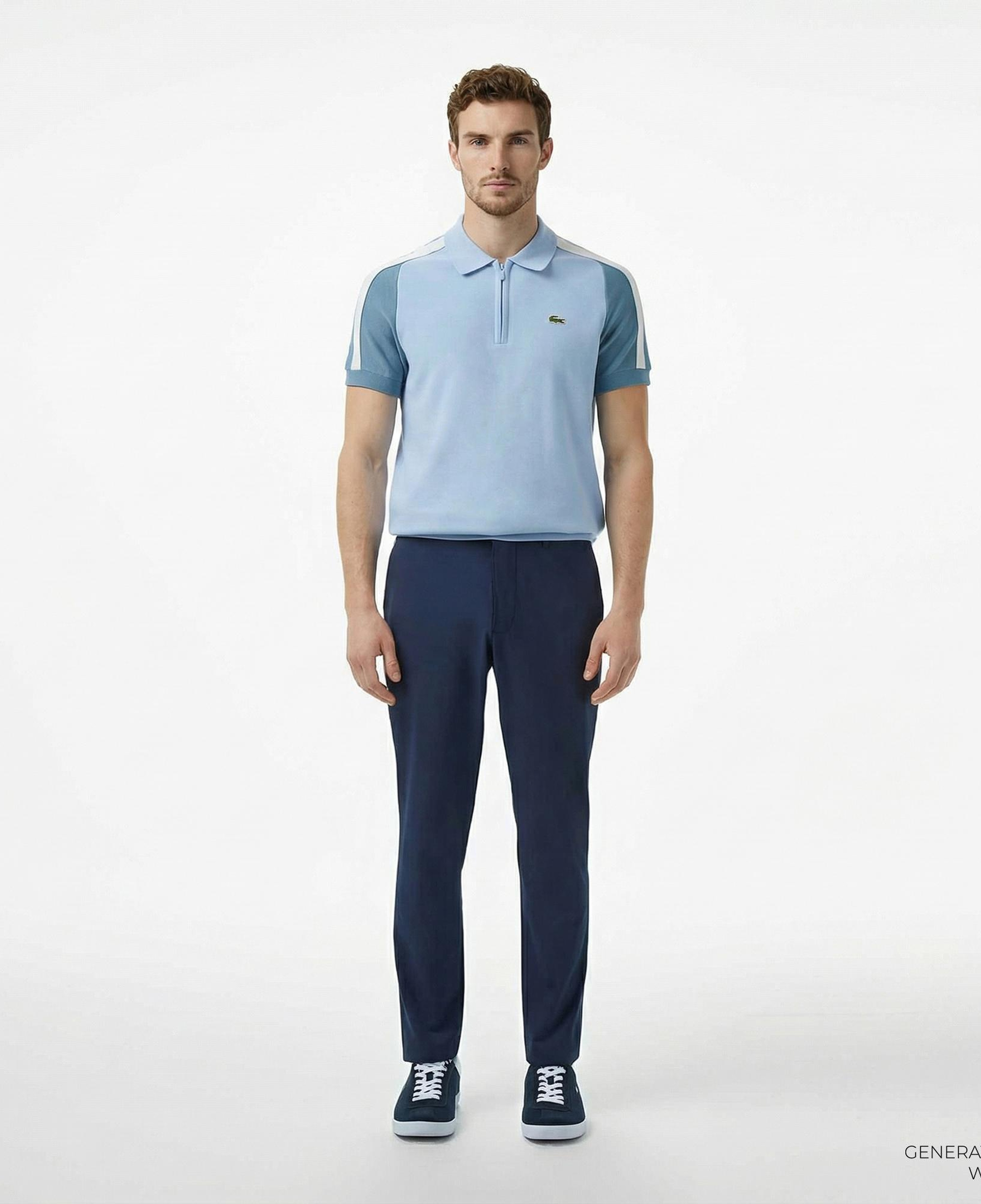Lacoste Erkek Tapered Fit Lacivert Pantolon