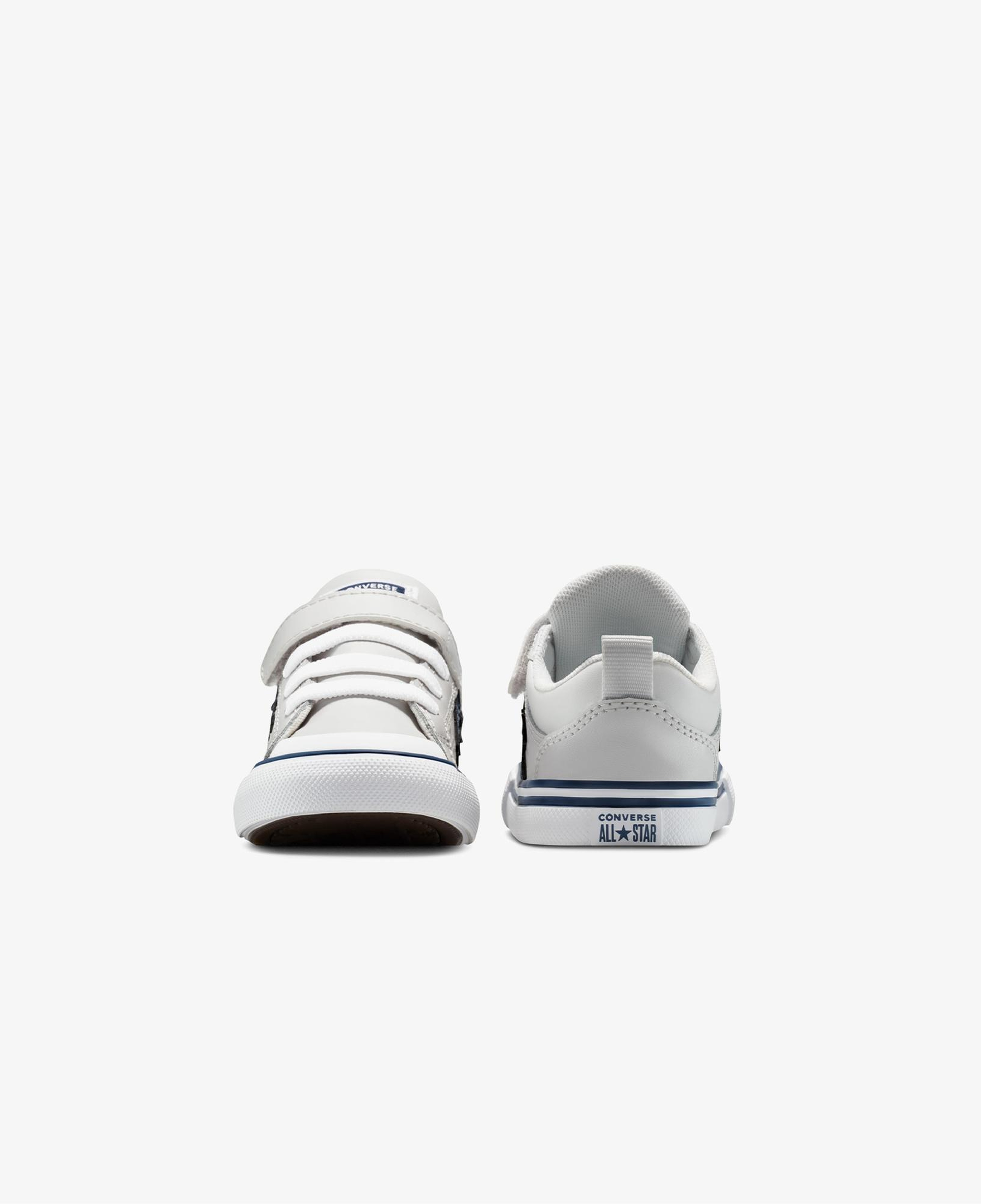 Converse Pro Blaze Strap Leather Easy On Çocuk Gri Sneaker