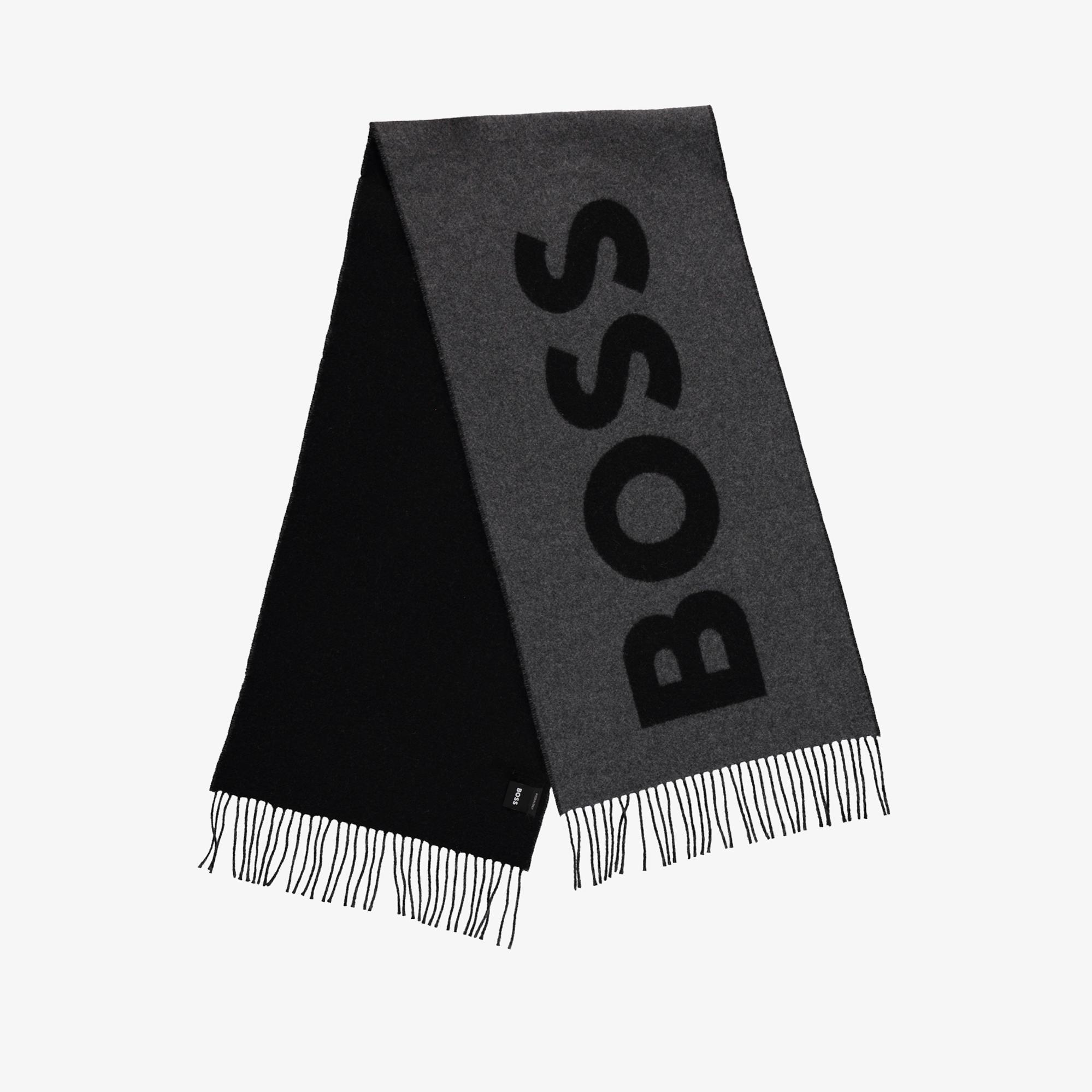 Boss Rikard Erkek Gri Atkı