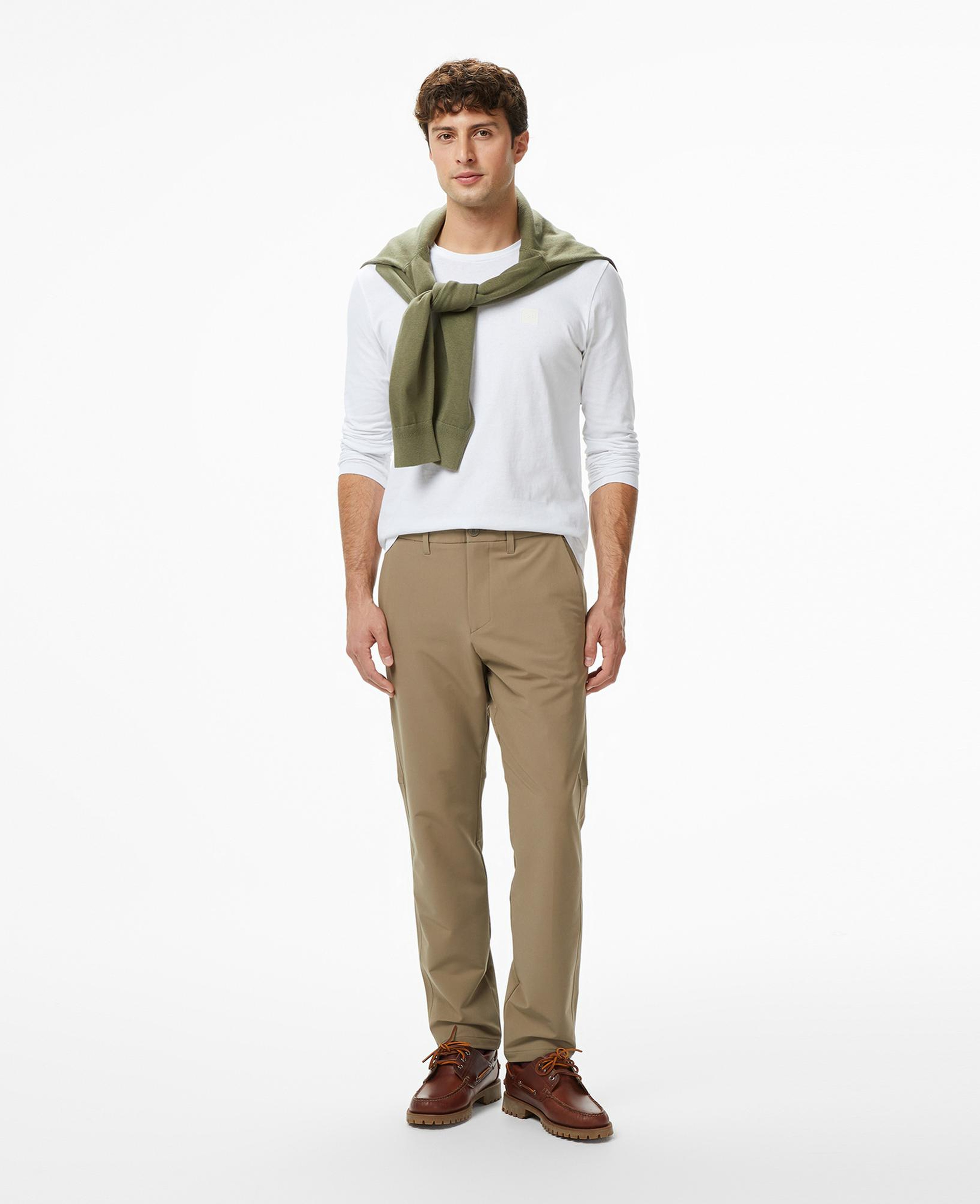 Boss Tacks Erkek Beyaz T-Shirt