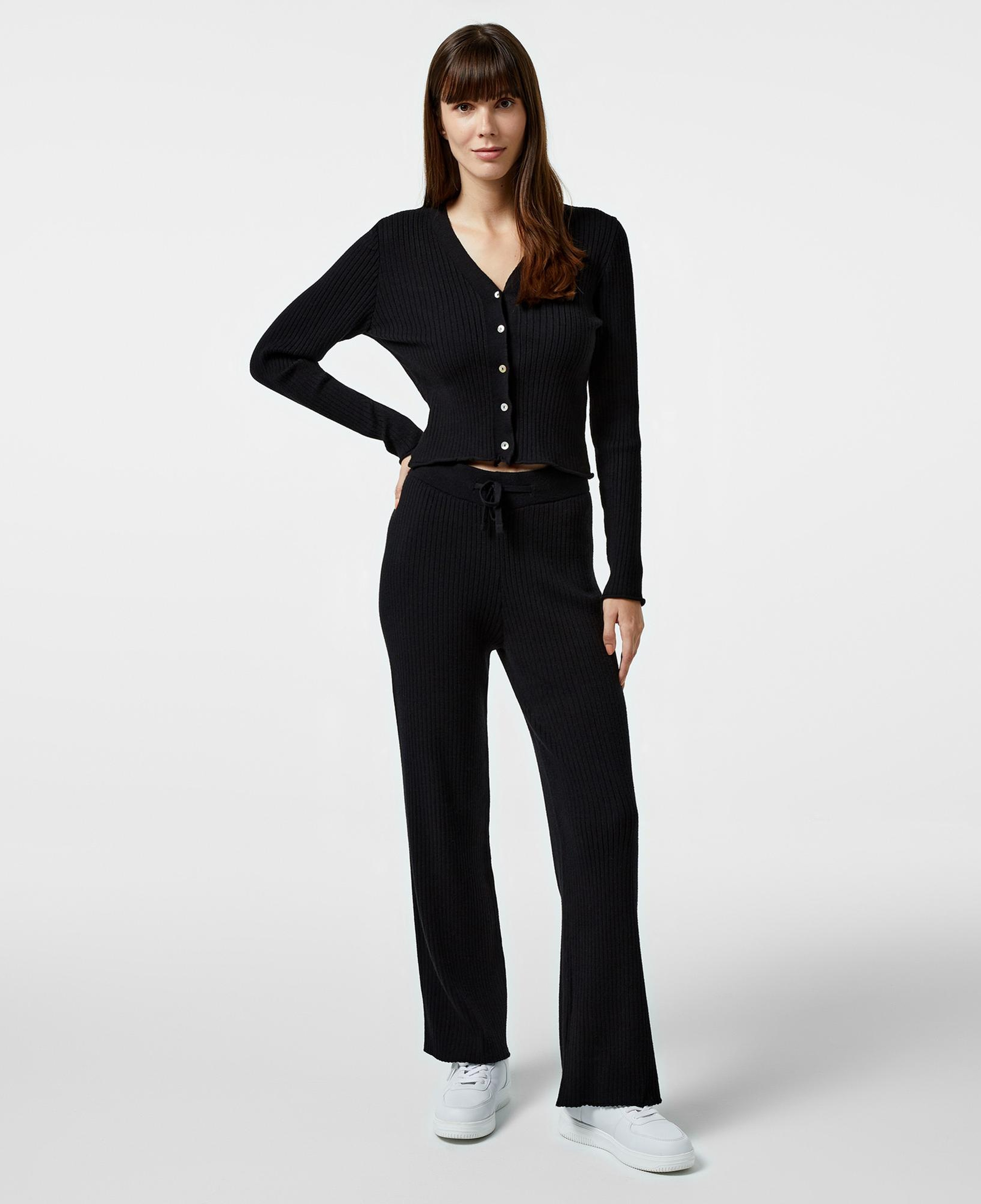 Nautica Kadın Siyah Slim Fit Hırka