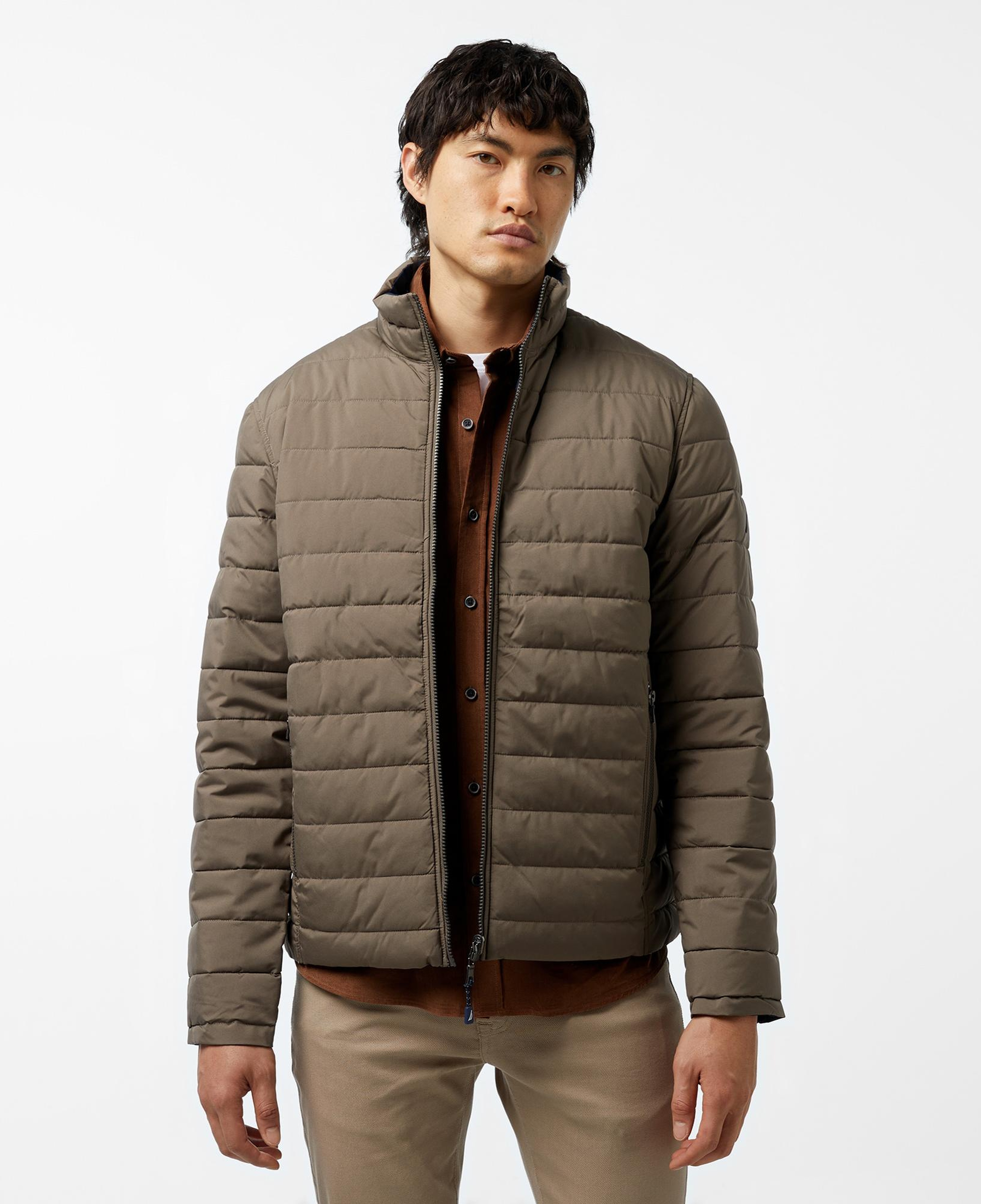 Nautica Erkek Kahverengi Çift Taraflı Mont