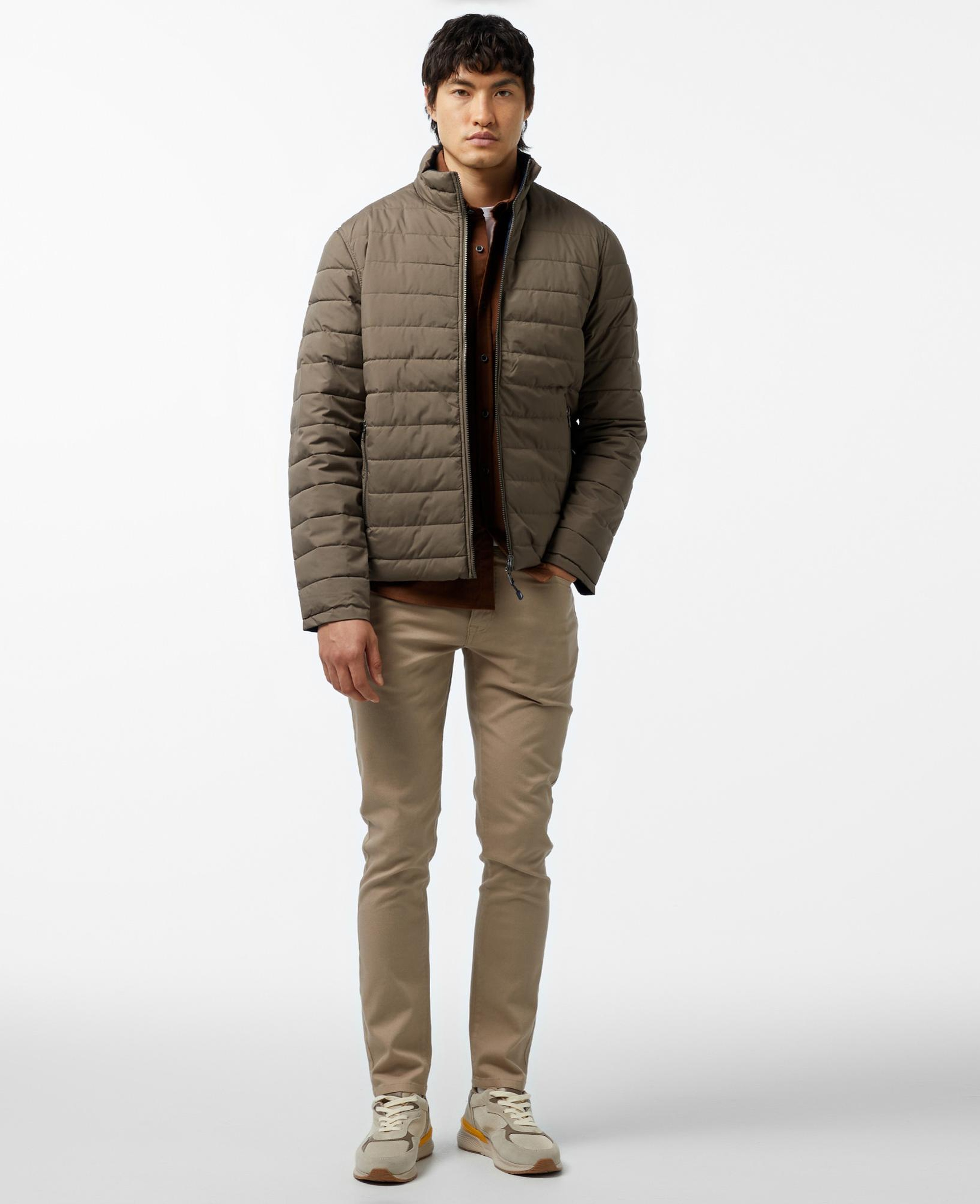 Nautica Erkek Kahverengi Çift Taraflı Mont