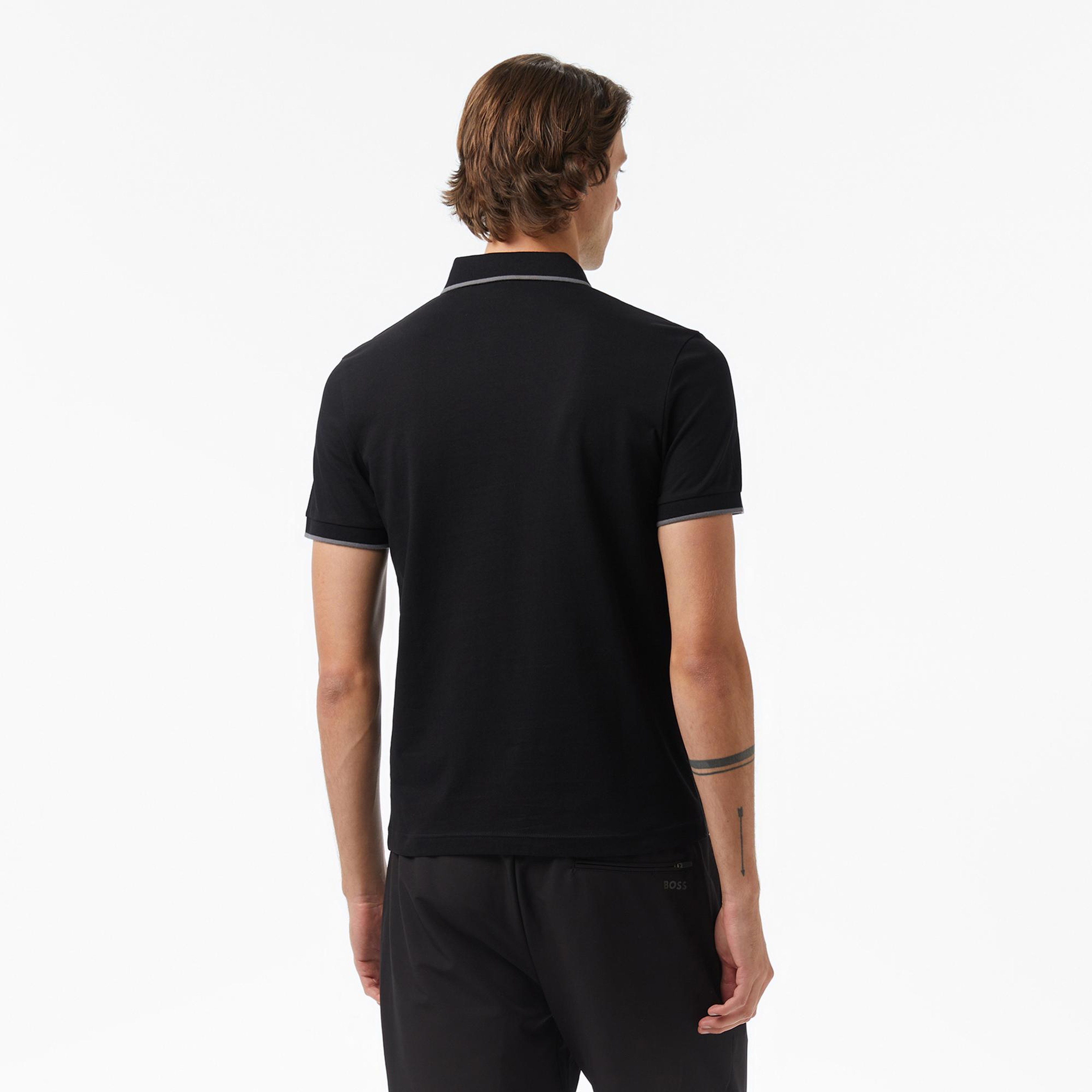 Boss Passertip Erkek Siyah Polo