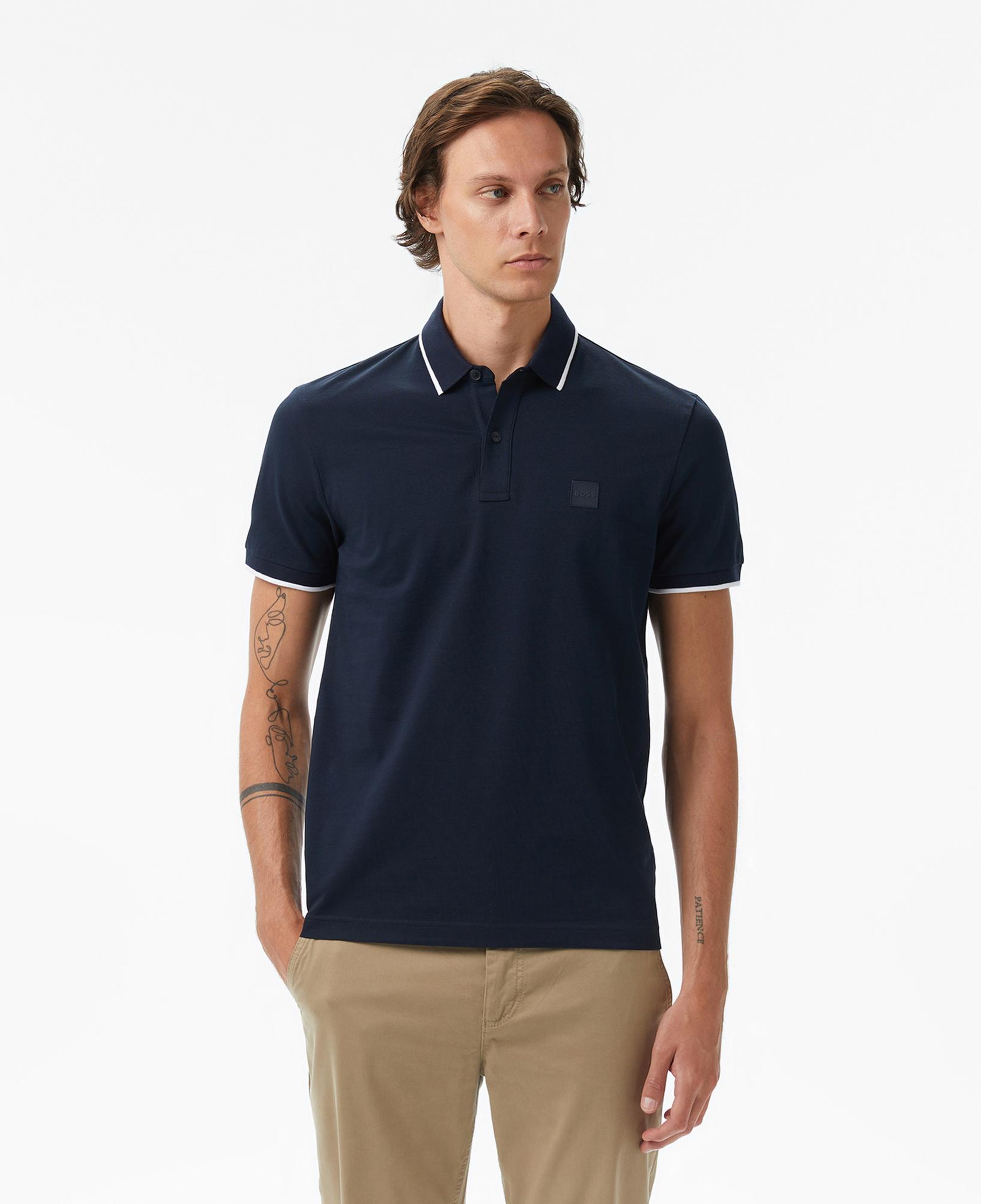Boss Passertip Erkek Mavi Polo