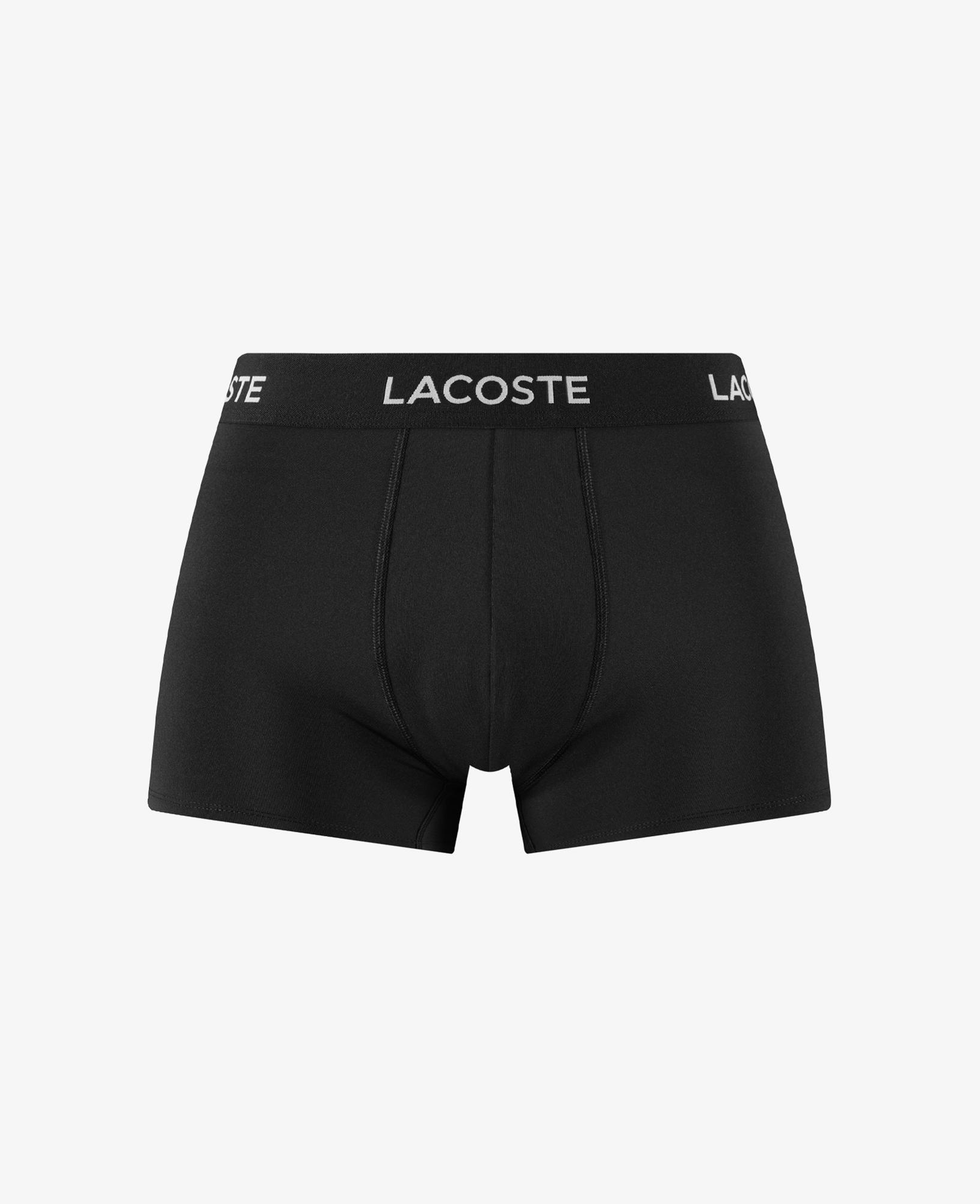 Lacoste Erkek 3'lü Siyah Boxer
