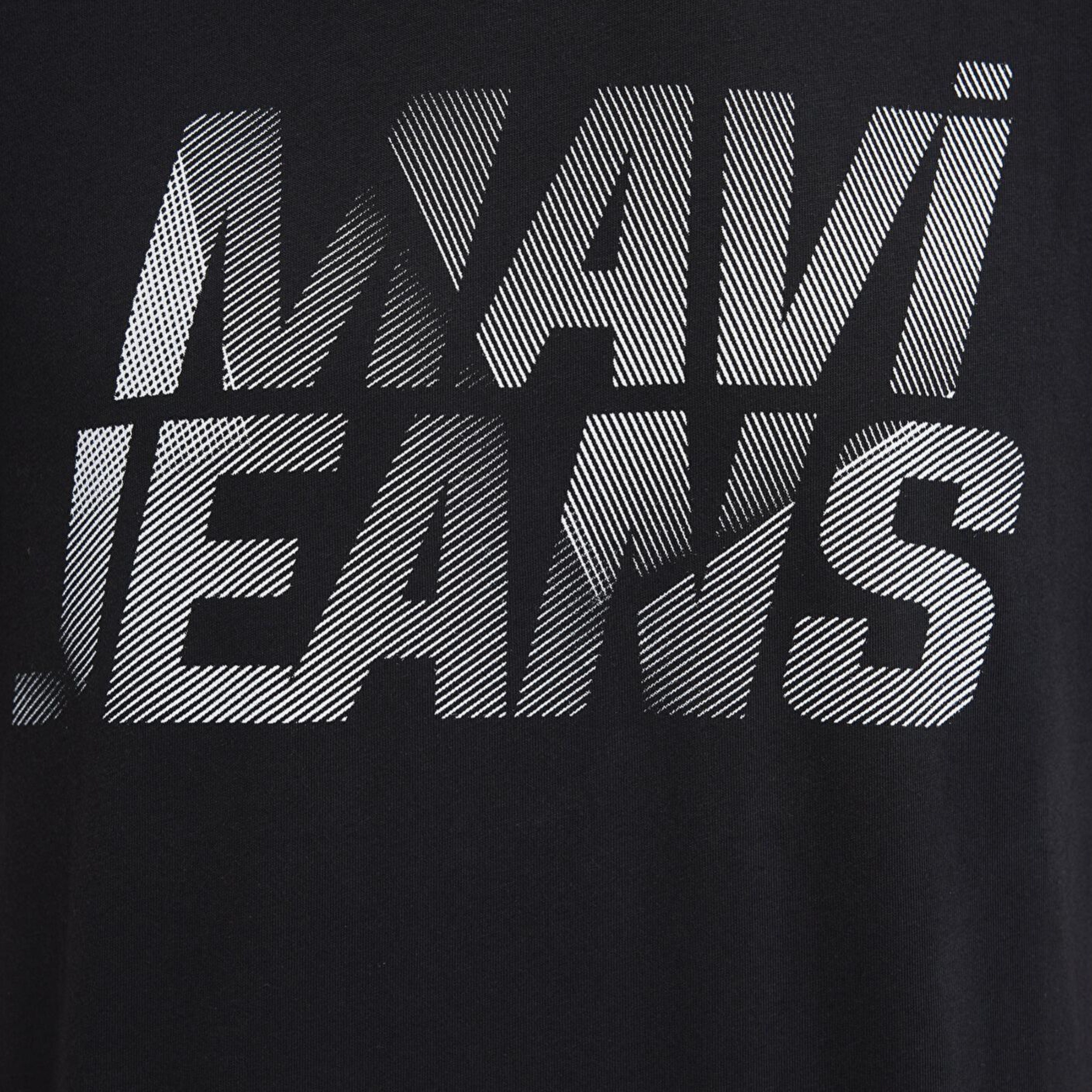 Mavi Mavi Logo Baskılı Siyah Tişört Regular Fit / Normal Kesim 0610260-900