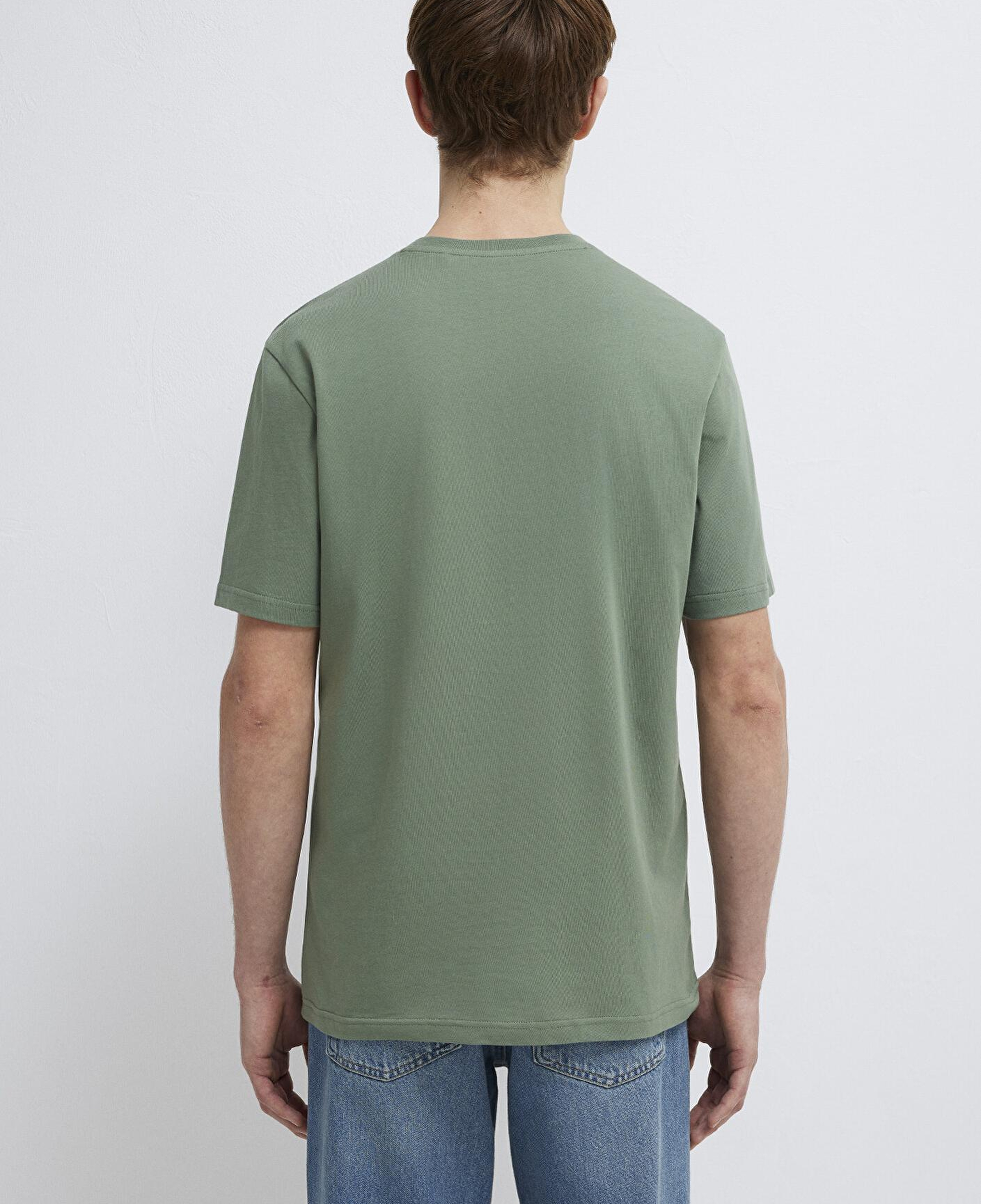 Mavi Mavi Logo Baskılı Yeşil Tişört Regular Fit / Normal Kesim 0611714-71483