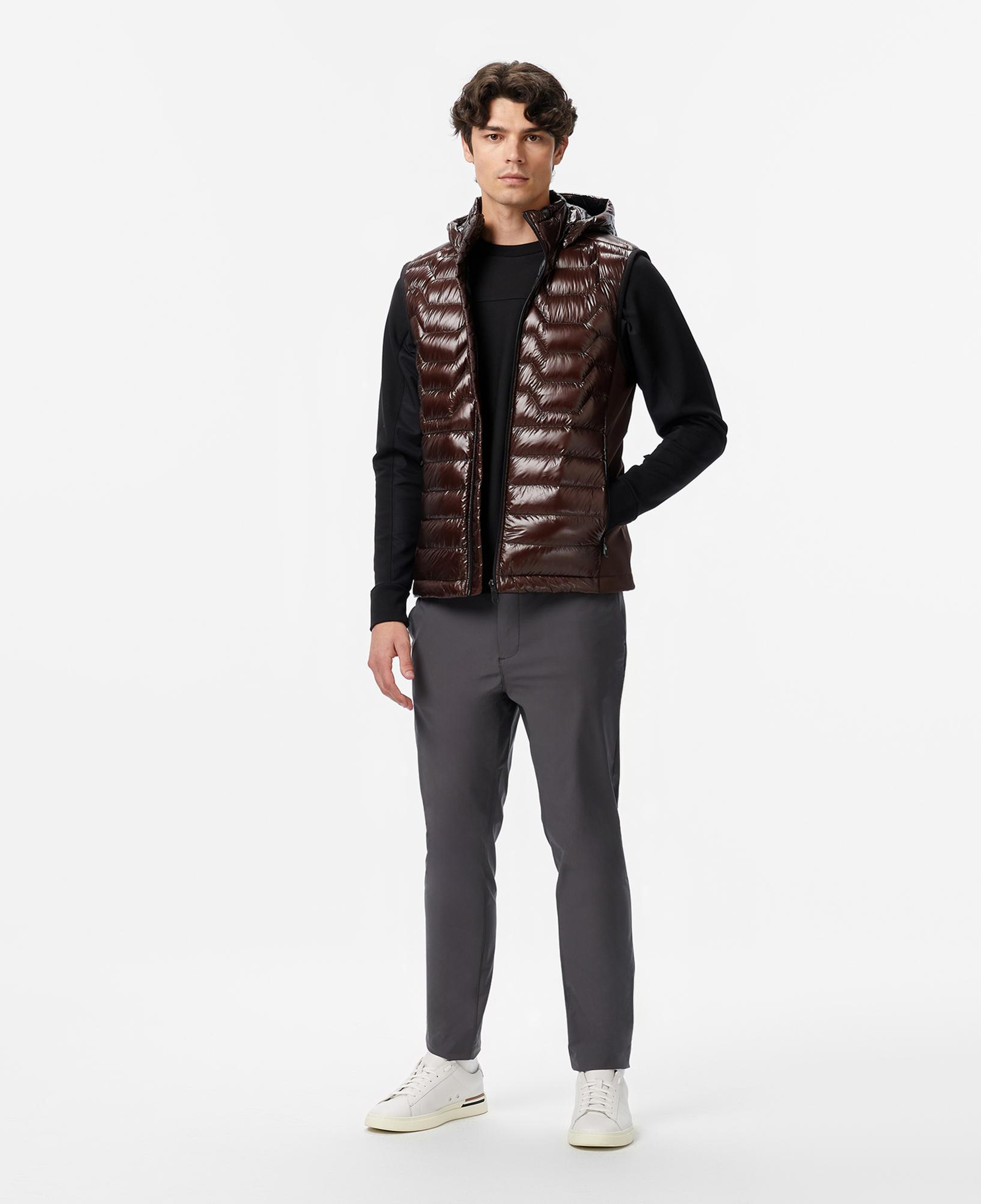 Boss Erkek Kahverengi Yelek