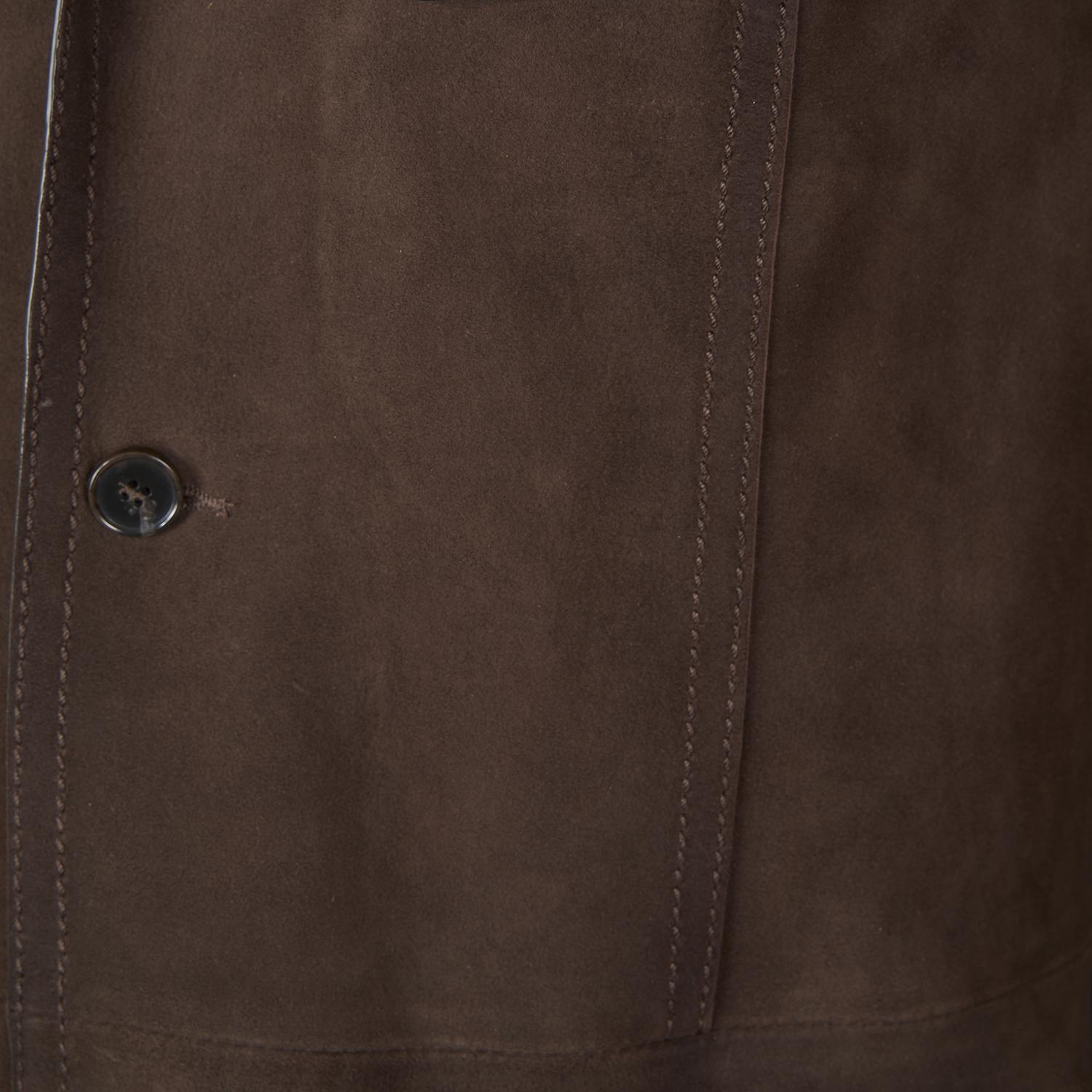 Arnie Kahve Erkek Süet Deri Ceket