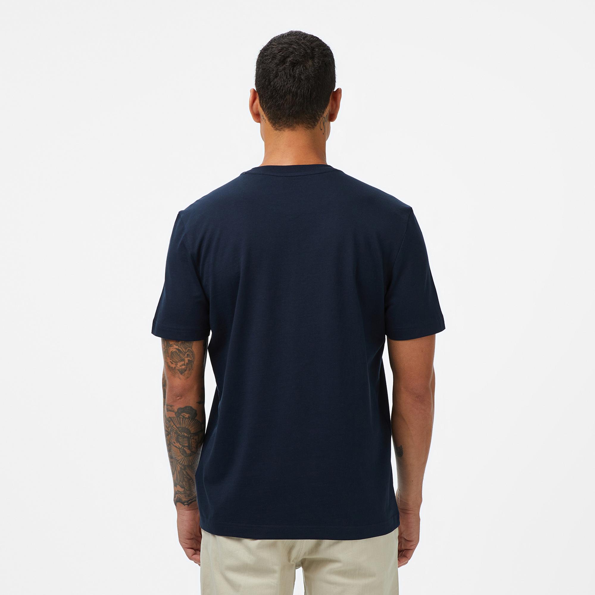 Boss Wheel Erkek Koyu Mavi T-Shirt