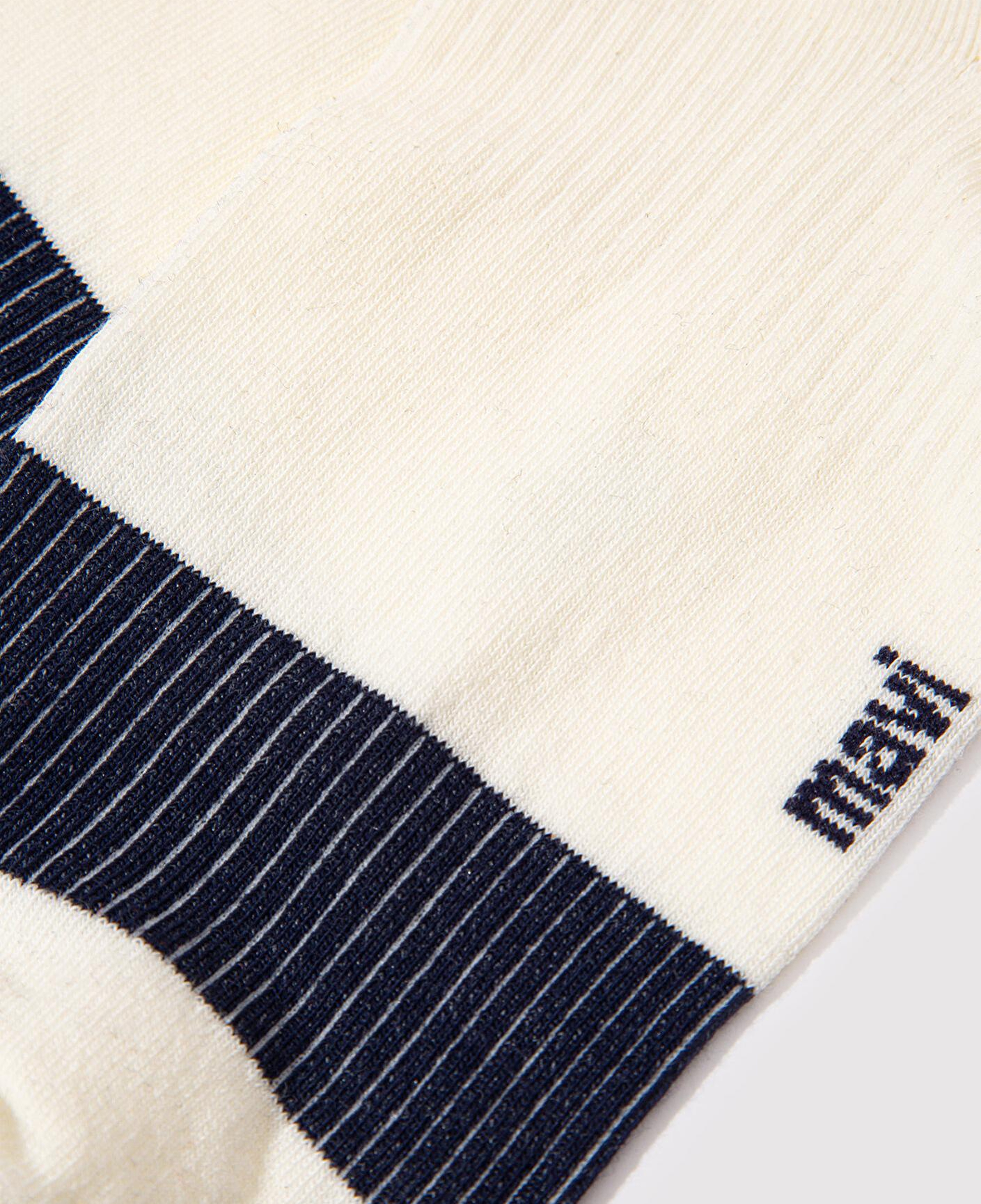 Mavi Ekru Patik Çorap 0911324-620